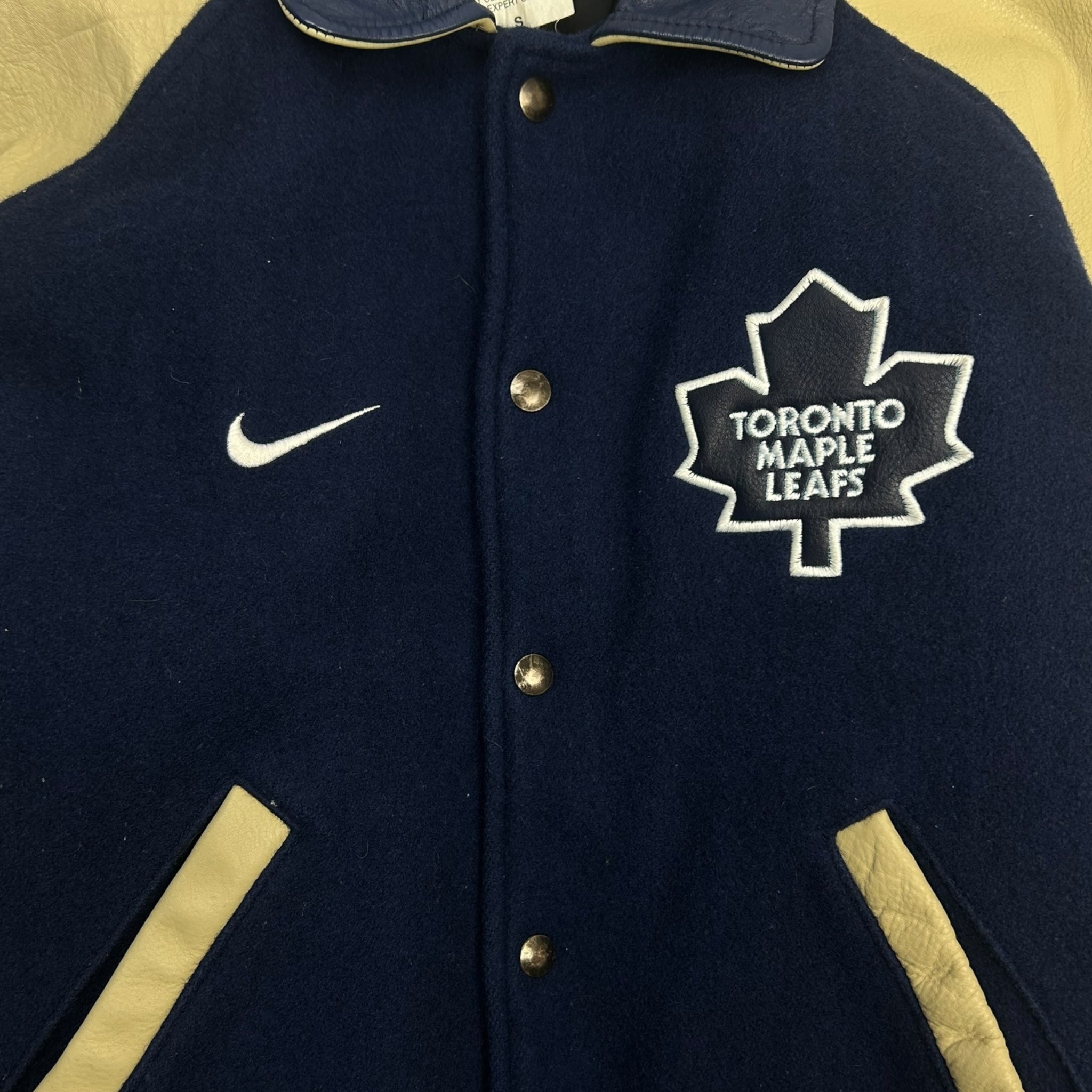 Vintage NHL Toronto Maple Leafs Nike Varsity Jacket
