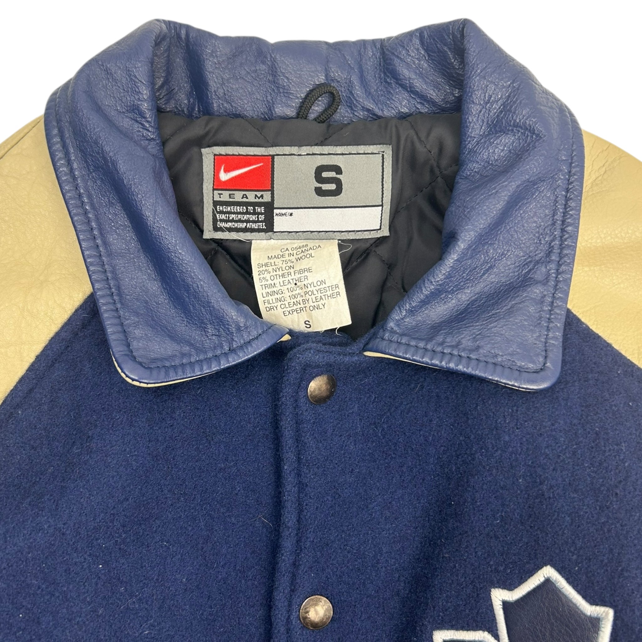 Vintage NHL Toronto Maple Leafs Nike Varsity Jacket