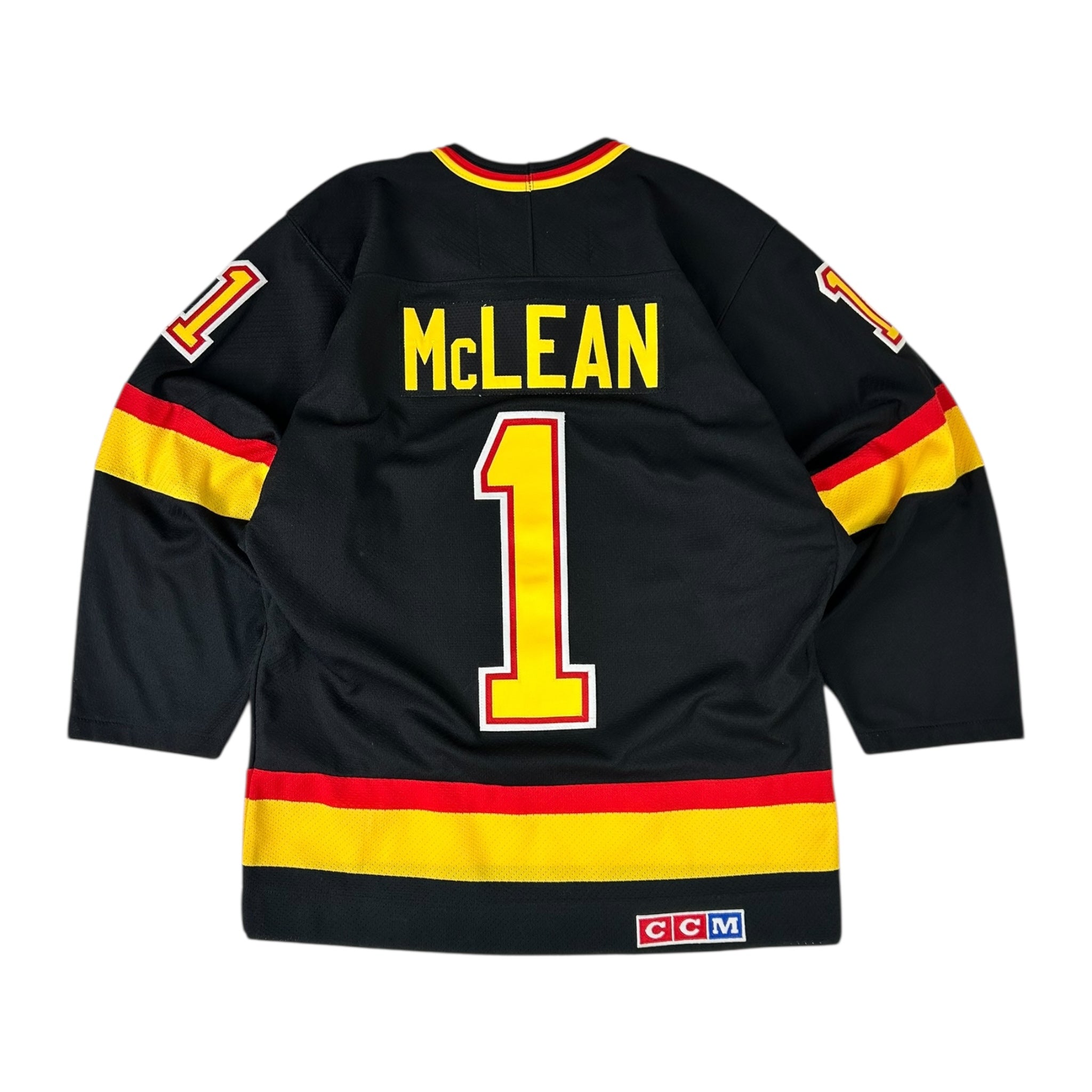 Vancouver Canucks Flying Skate McLean #1 Jersey