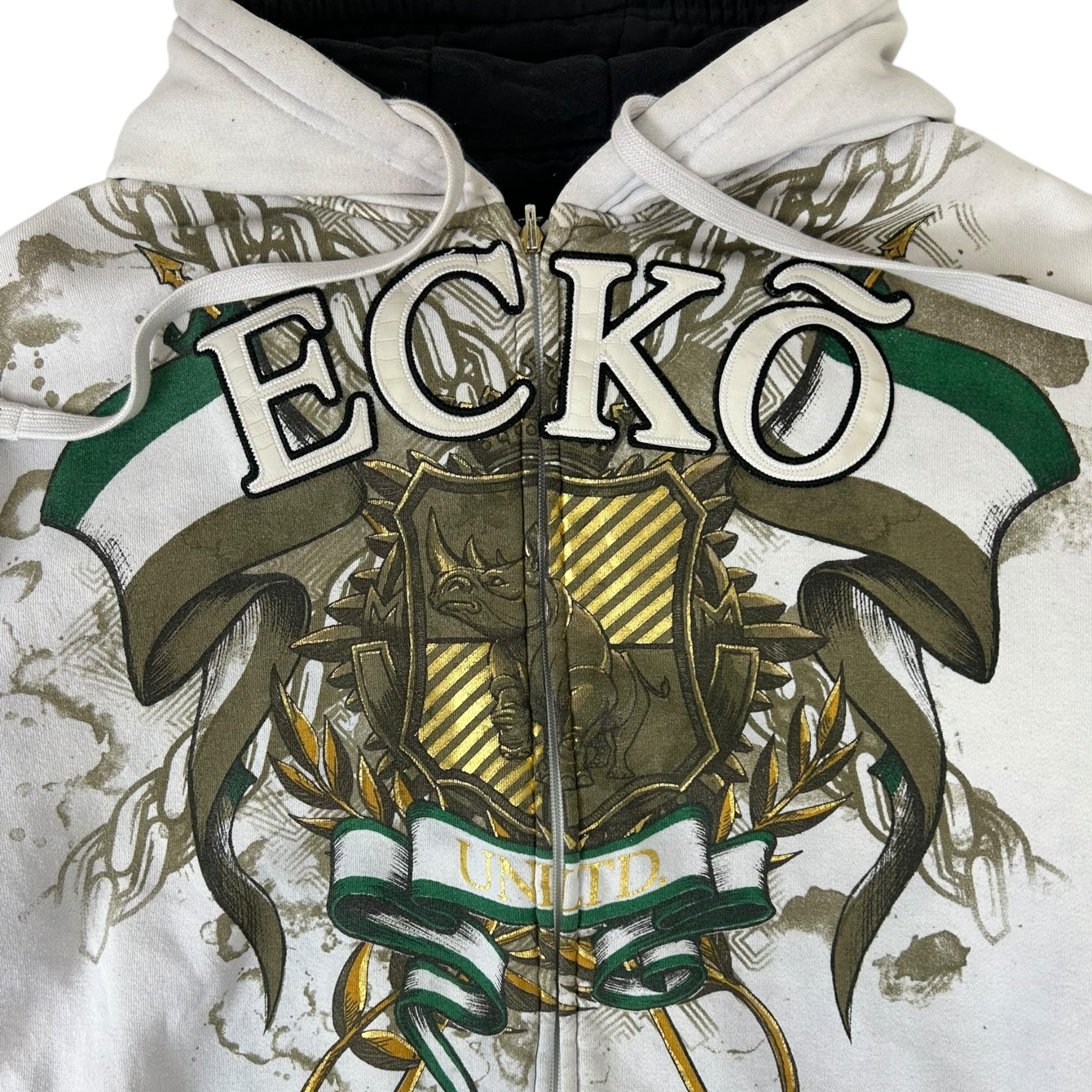 Ecko Unlimited Zip Hoodie Reversible