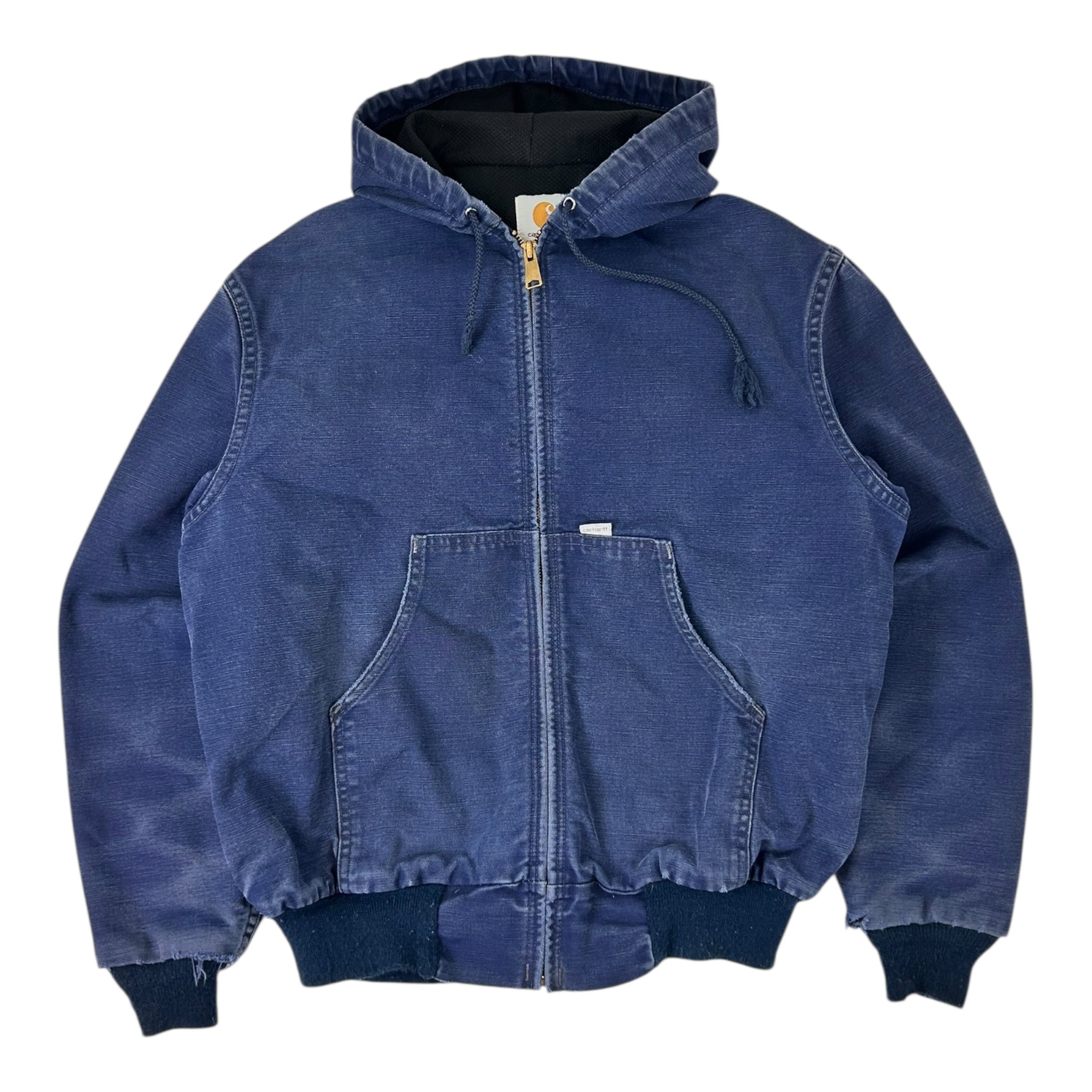 Vintage Carhartt Active Hooded Jacket Navy