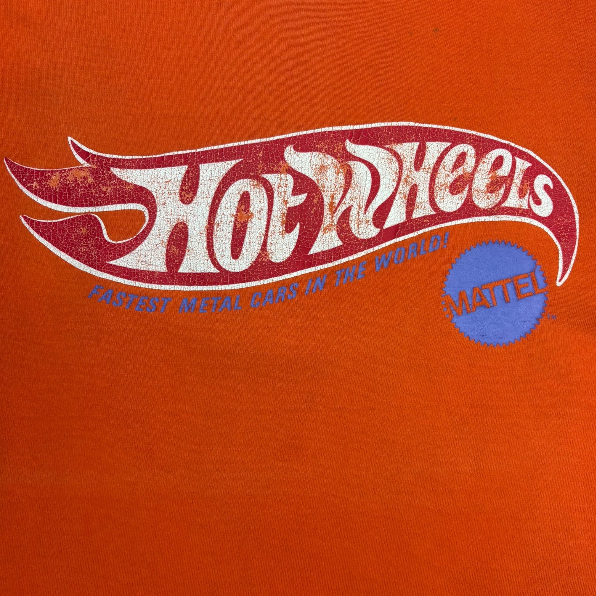Vintage Hot Wheels Banner Logo T-Shirt