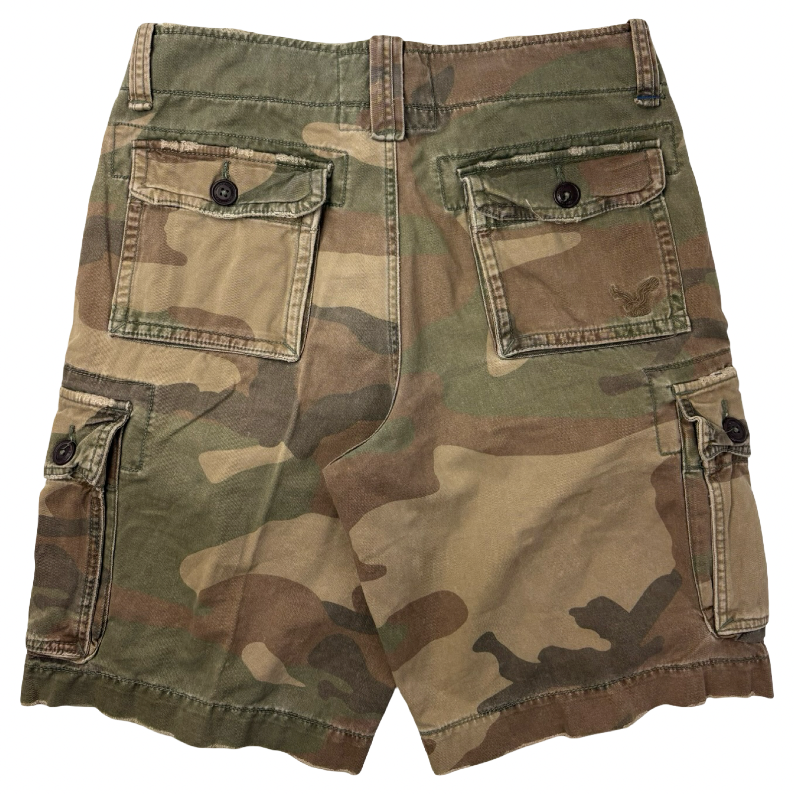 Vintage 2K American Eagle Camo Cargo Shorts
