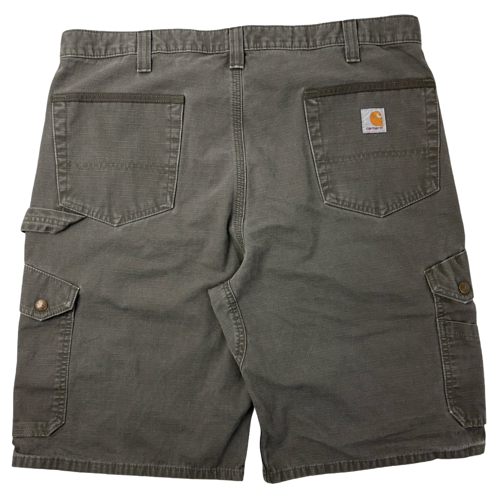 Carhartt B357 Rip Stop Work Cargo Short Moss