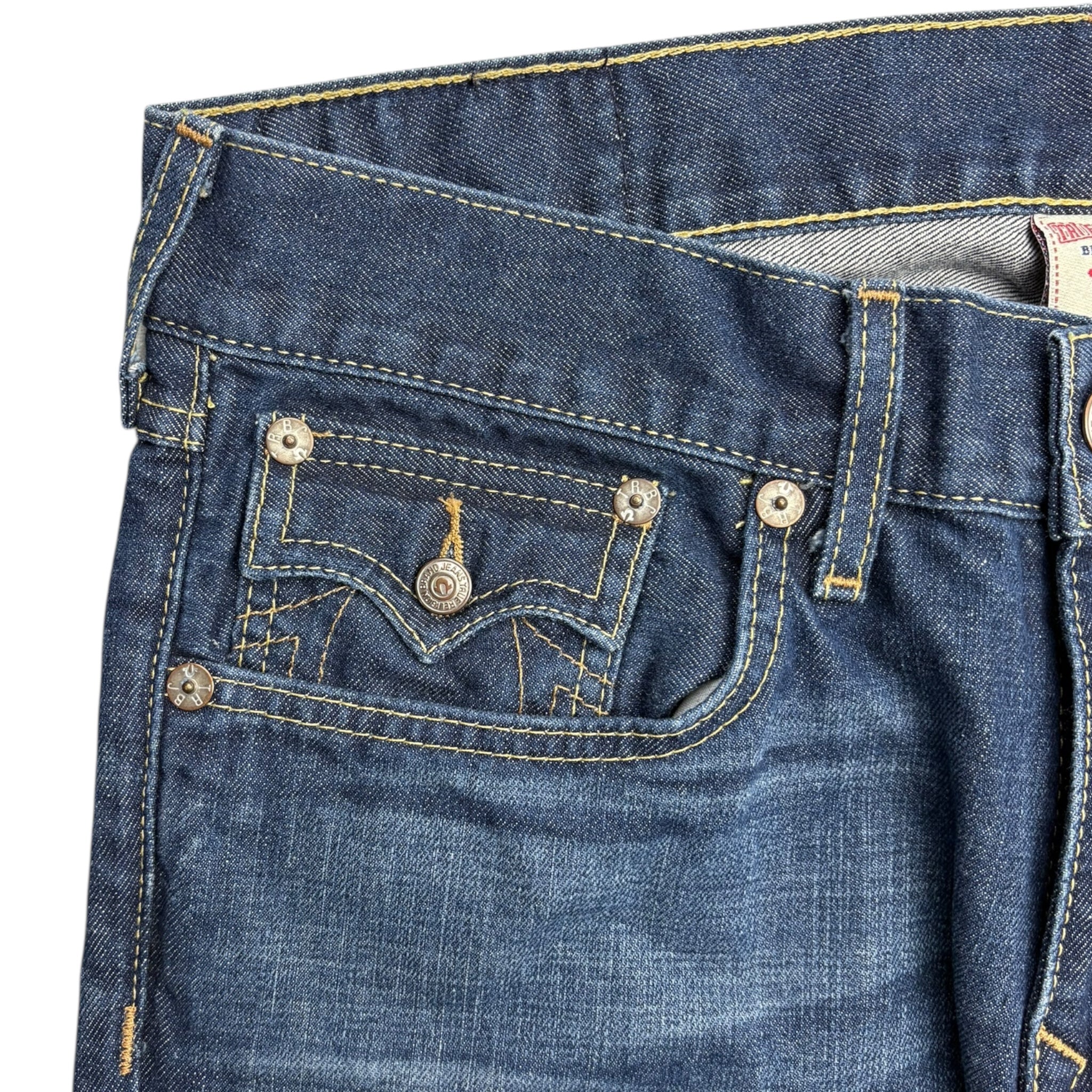 Vintage True Religion Billy Dark Wash Denim