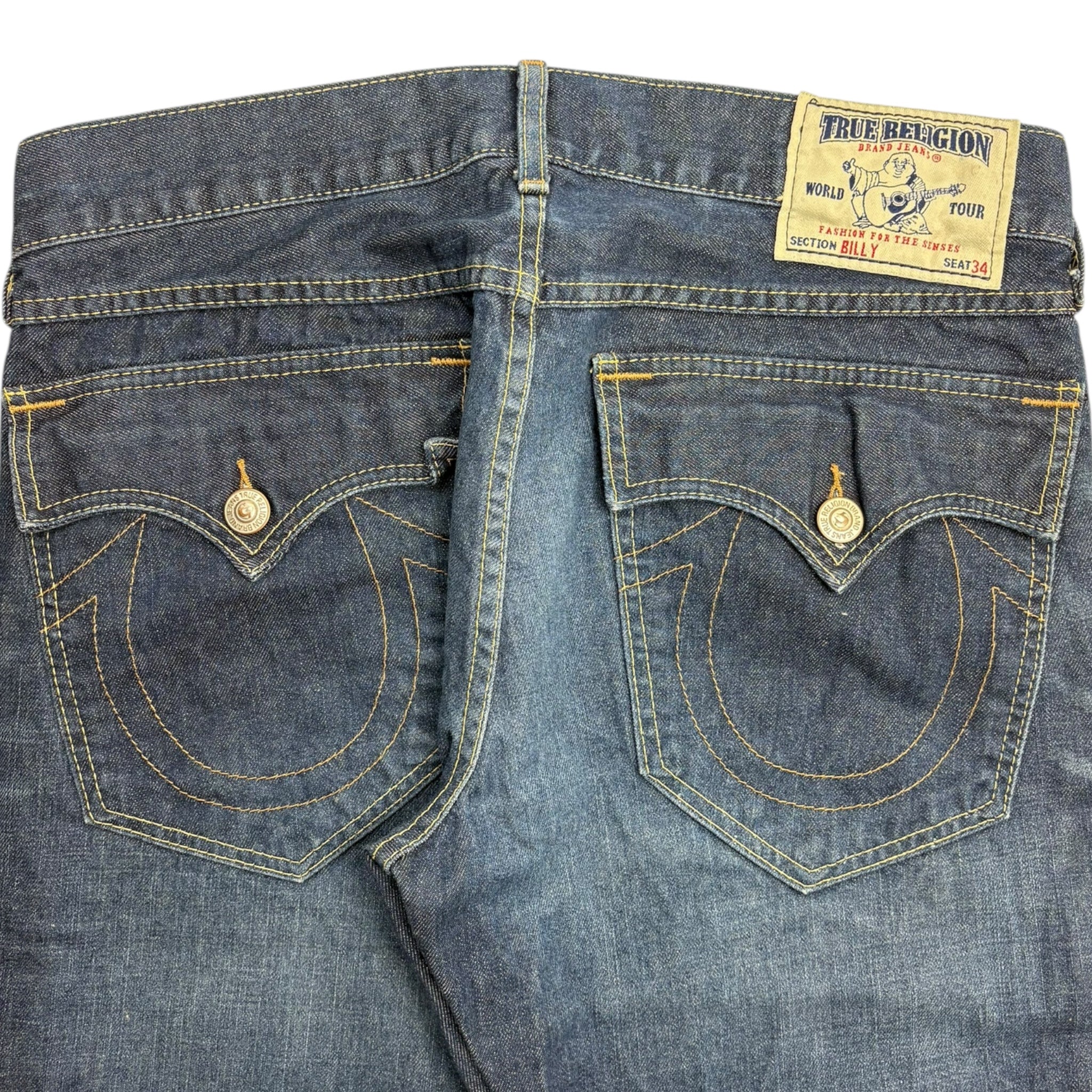 Vintage True Religion Billy Dark Wash Denim