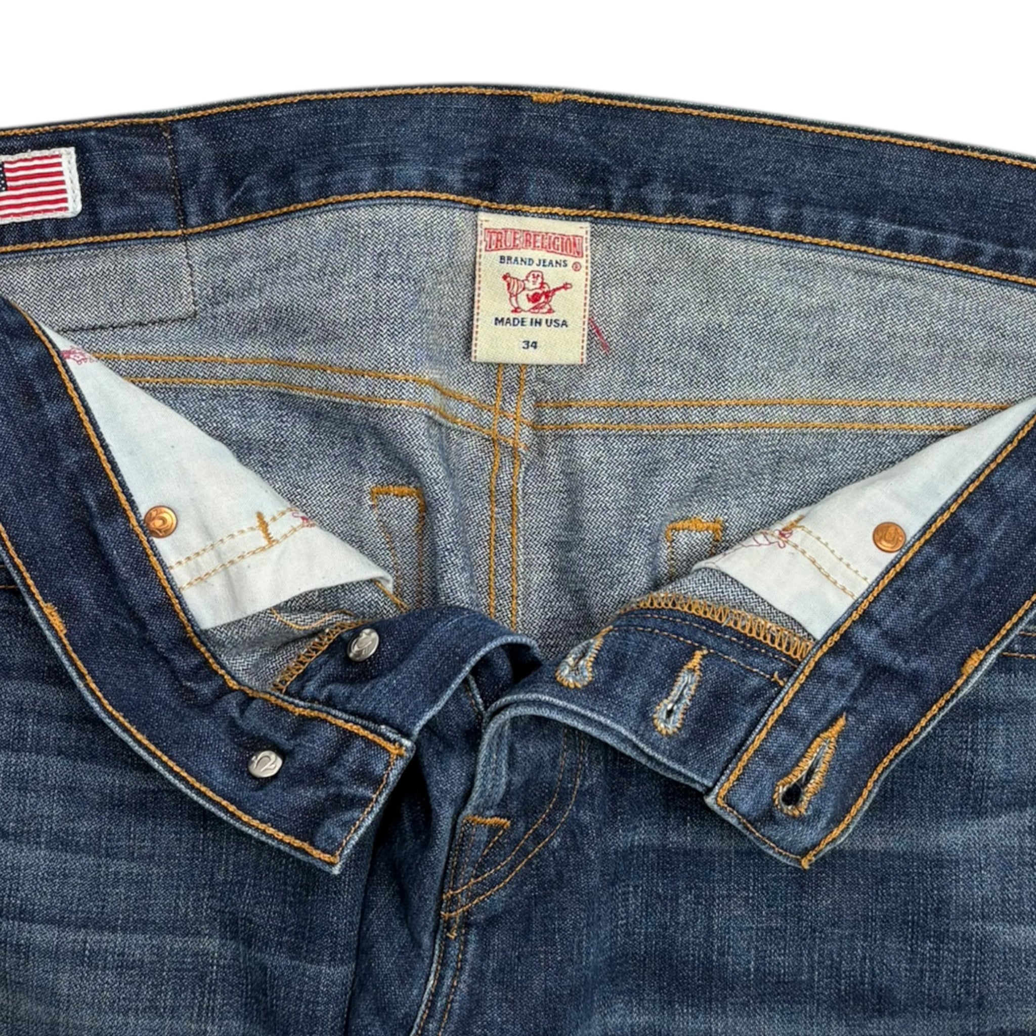 Vintage True Religion Dark Wash Denim