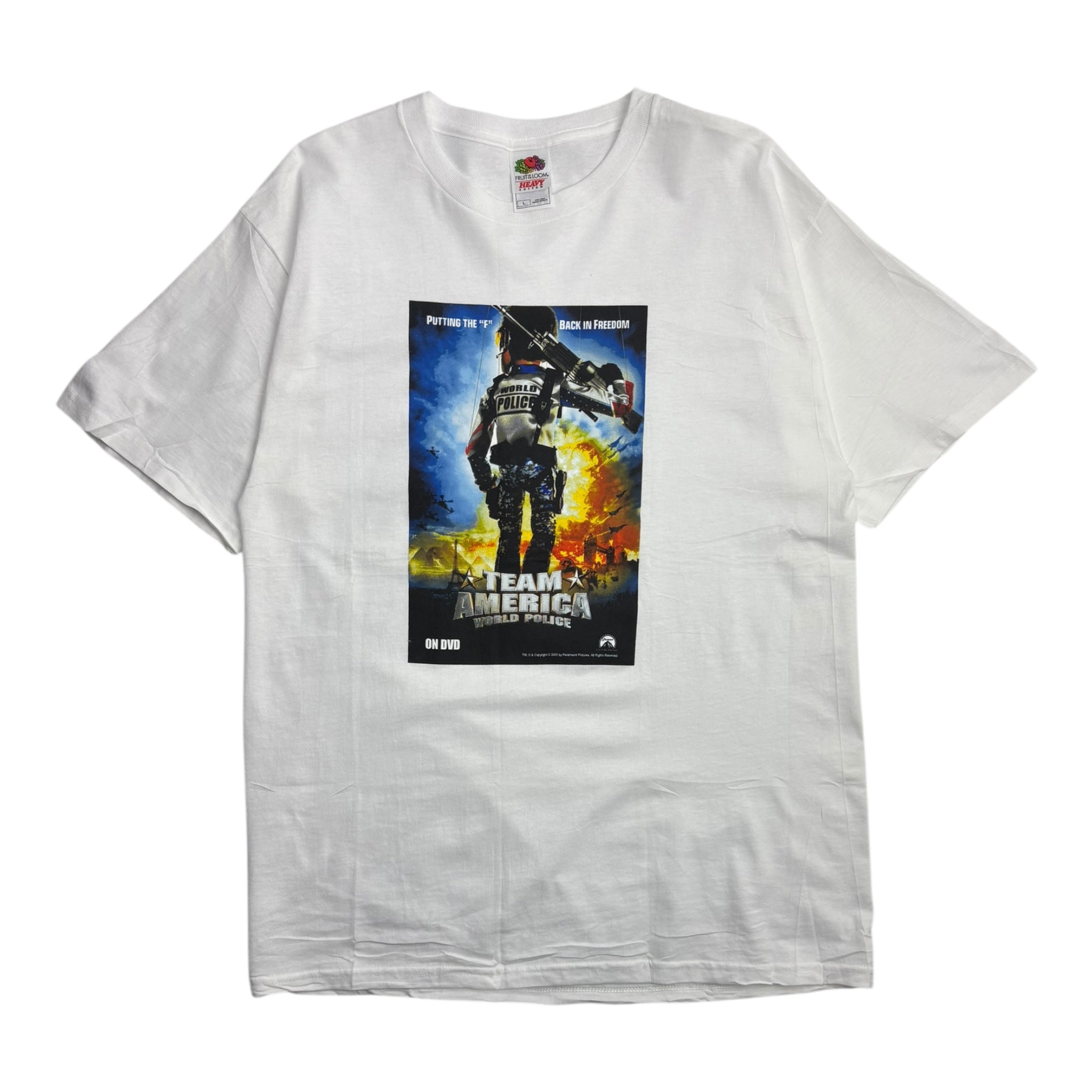 2005 Team America World Police Movie Promo T-Shirt