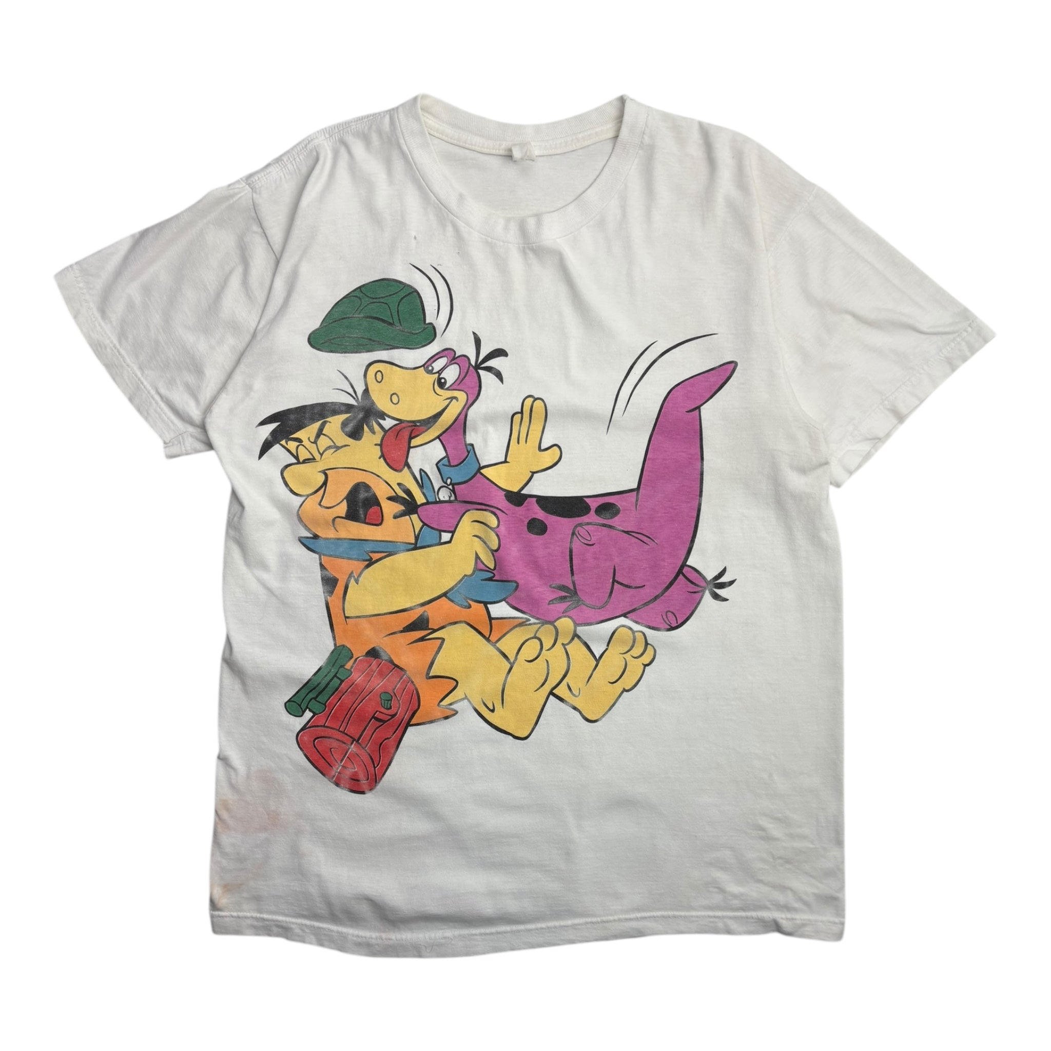 Vintage The Flintstones Fred & Dino T-Shirt