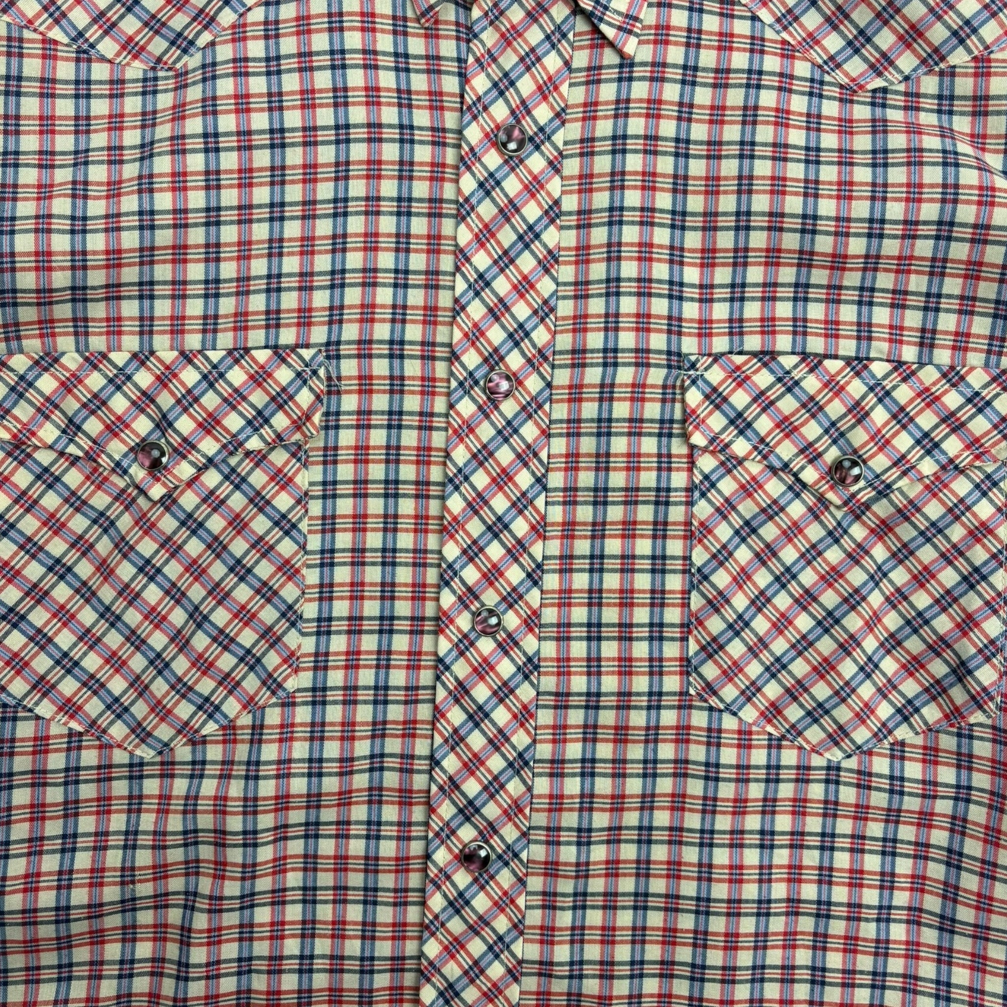Vintage Wrangler Gem Stone Snap Button Up