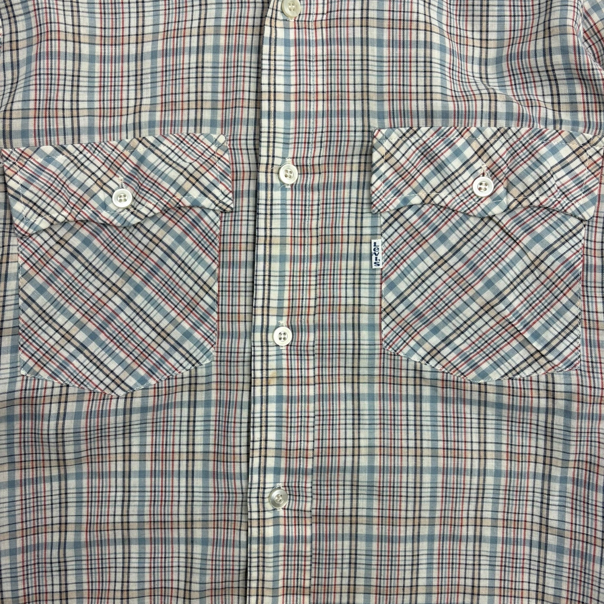 Vintage Levi Strauss 1980 Olympic Western Button Up