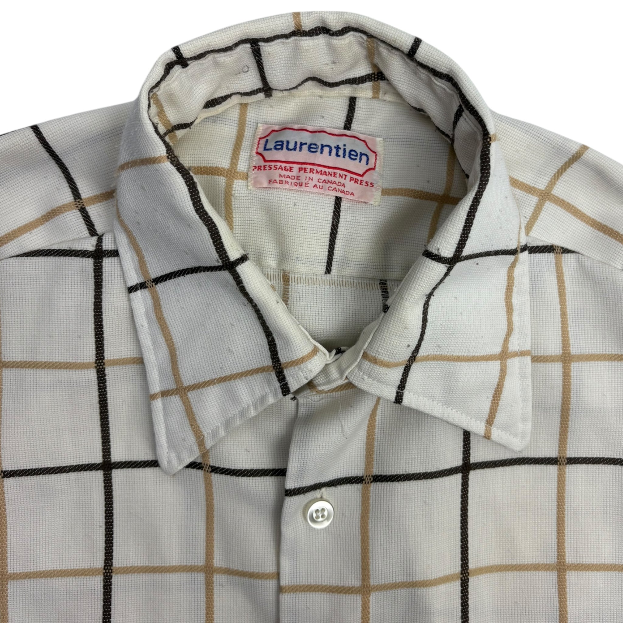 Vintage Laurentien Single Pocket Button Up