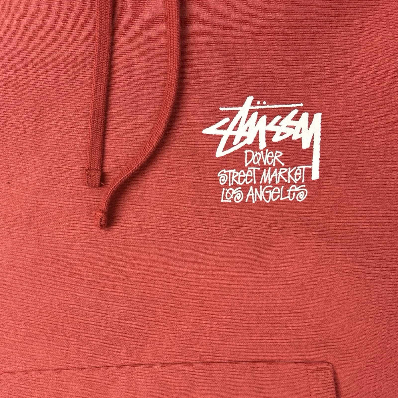 Stussy Chapters Hoodie Dover Street Market Los Angeles Red