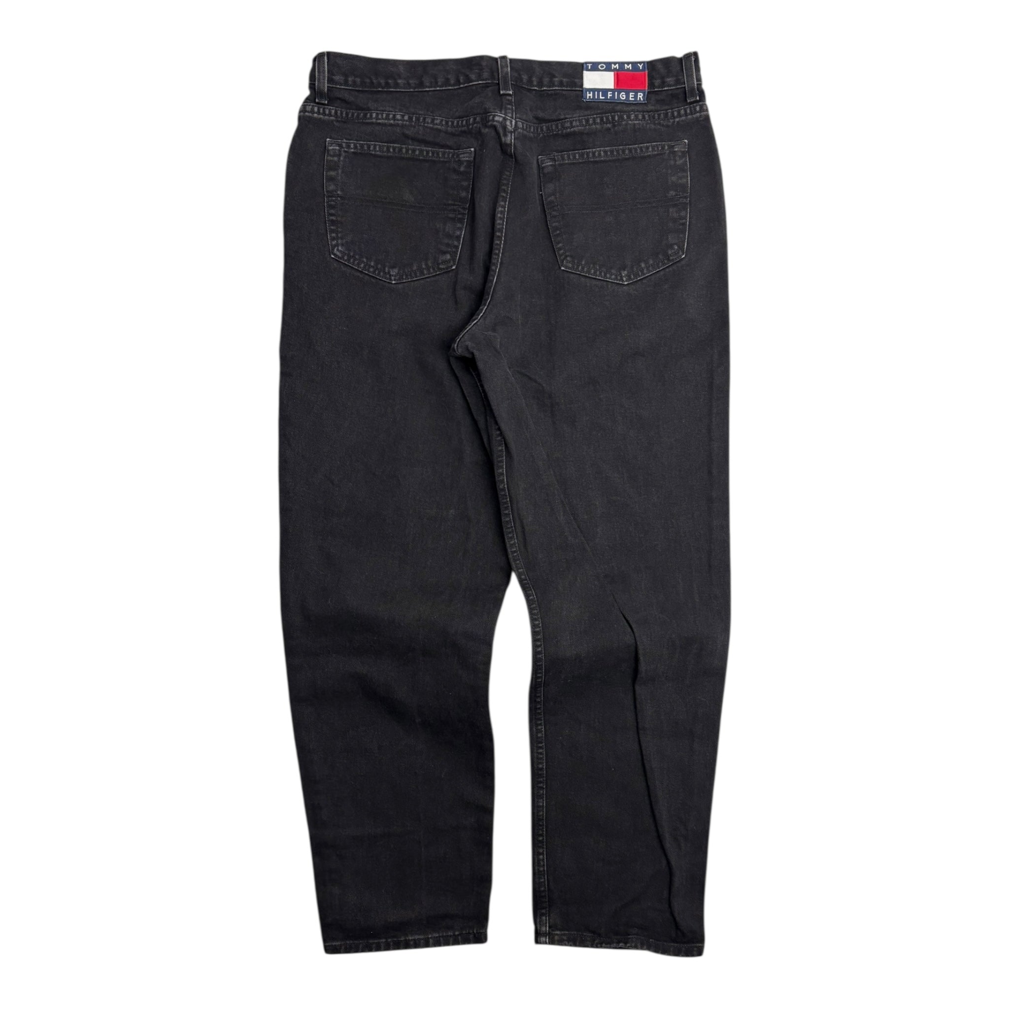 Vintage Tommy Hilfiger Black Denim Bottoms