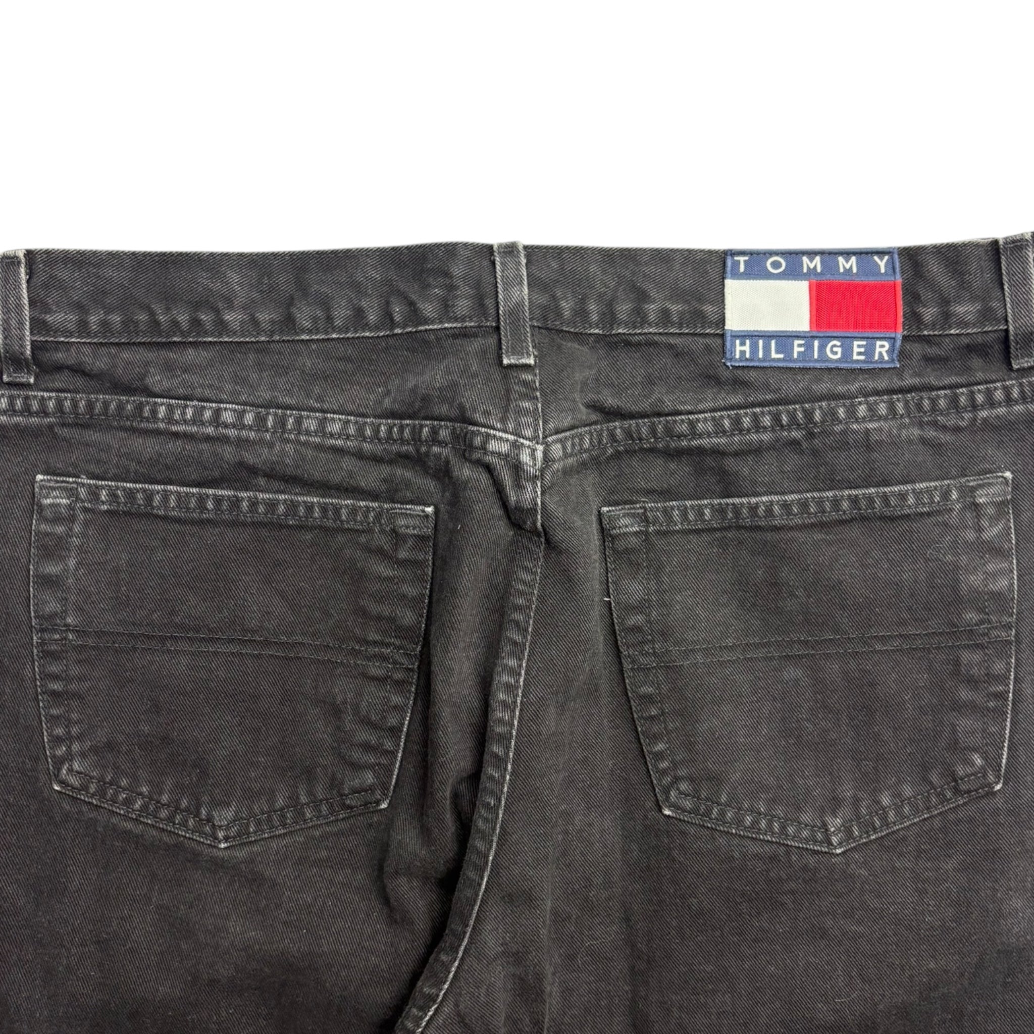 Vintage Tommy Hilfiger Black Denim Bottoms