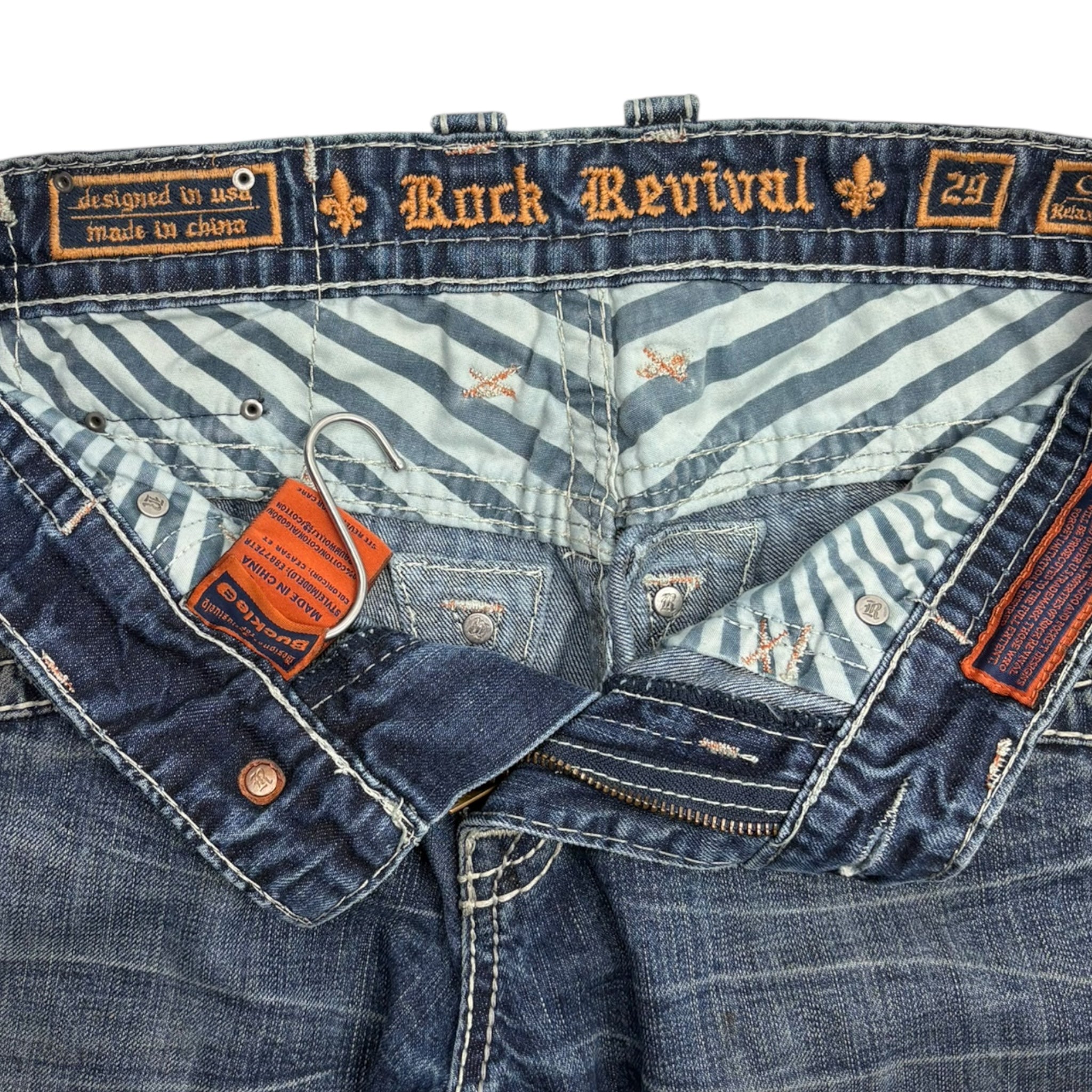 Y2K Rock Revival “Ceasar” Denim Bottoms