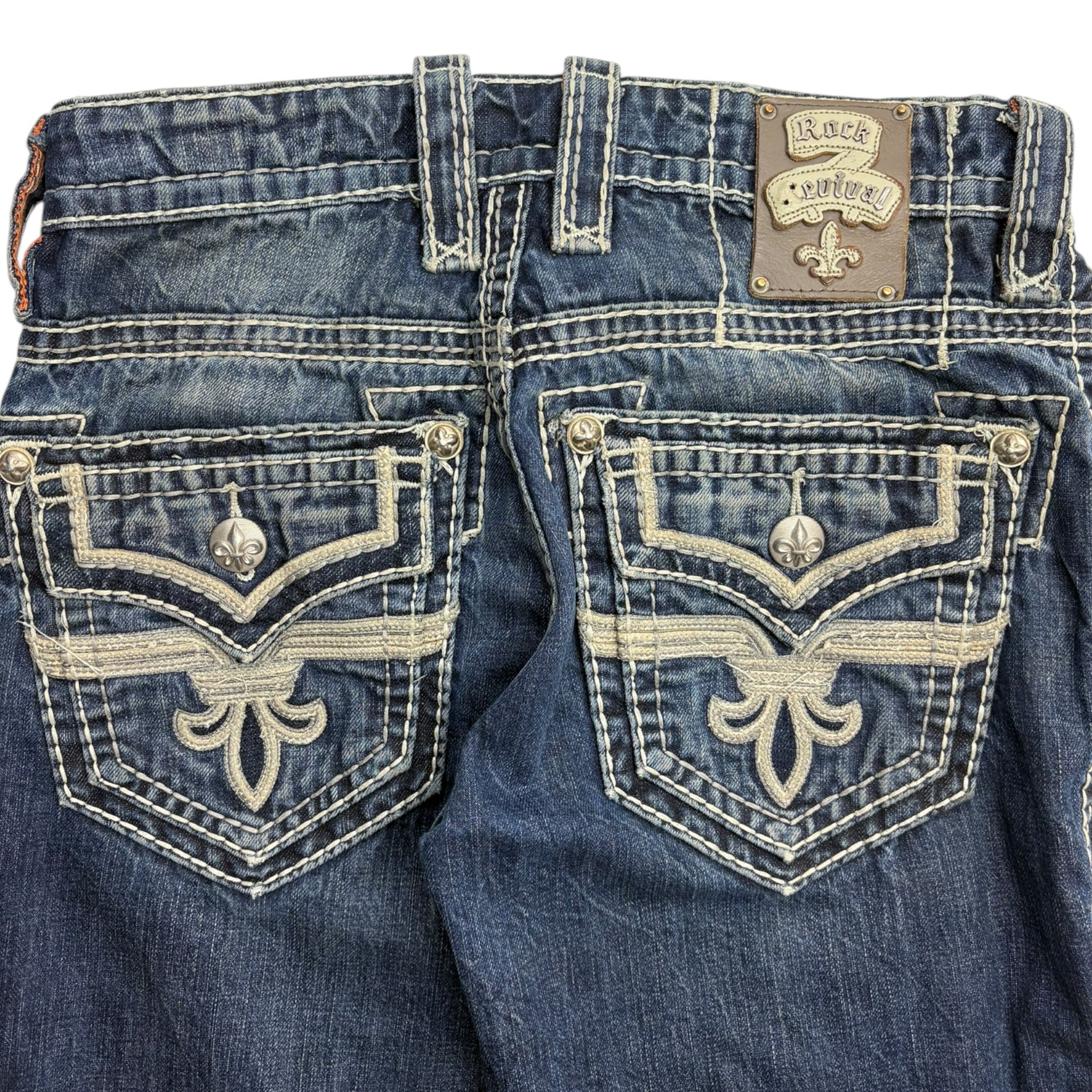 Y2K Rock Revival “Ceasar” Denim Bottoms