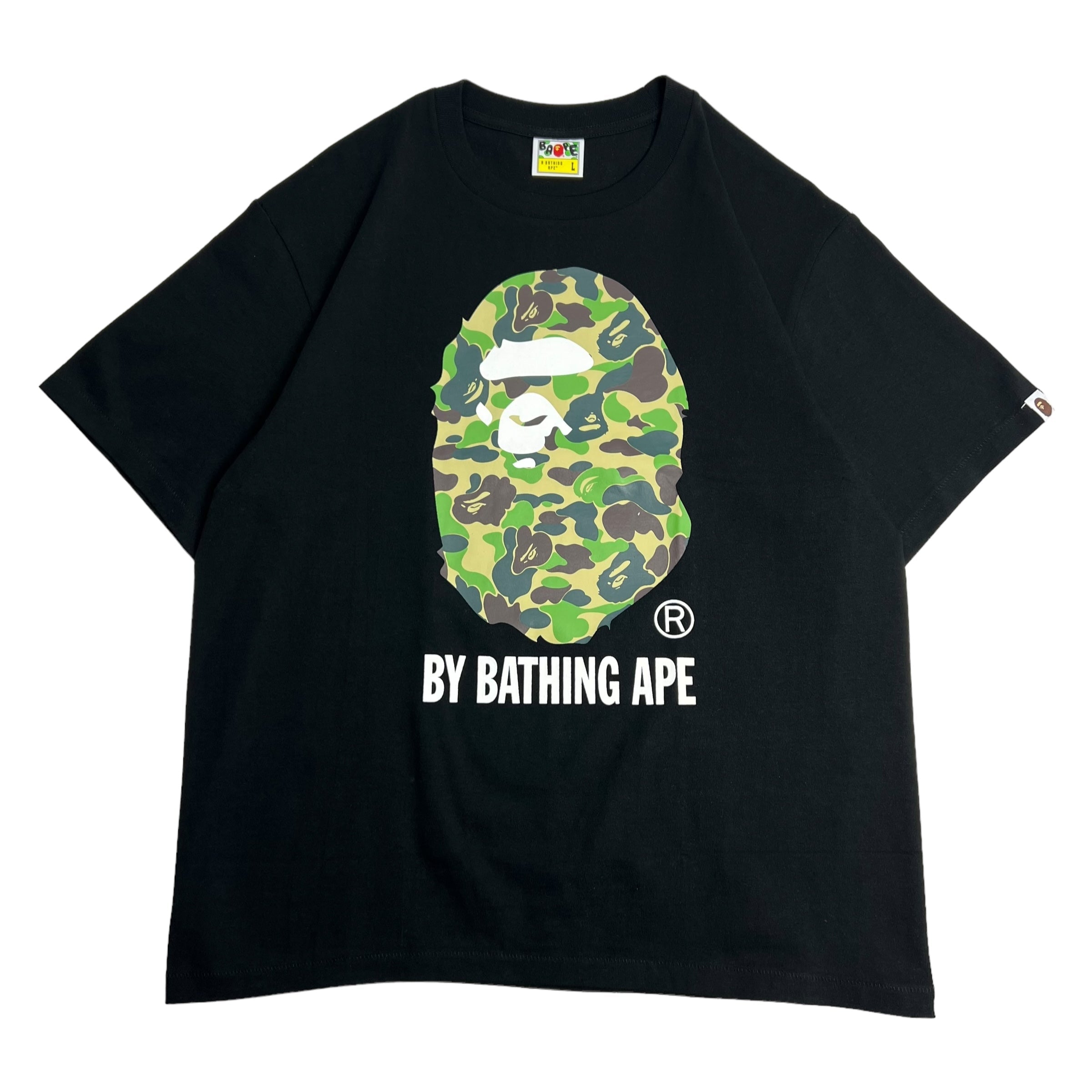 BAPE ABC Camo Big Ape Head By Bathing Ape Shirt - Black Graphic Shirt