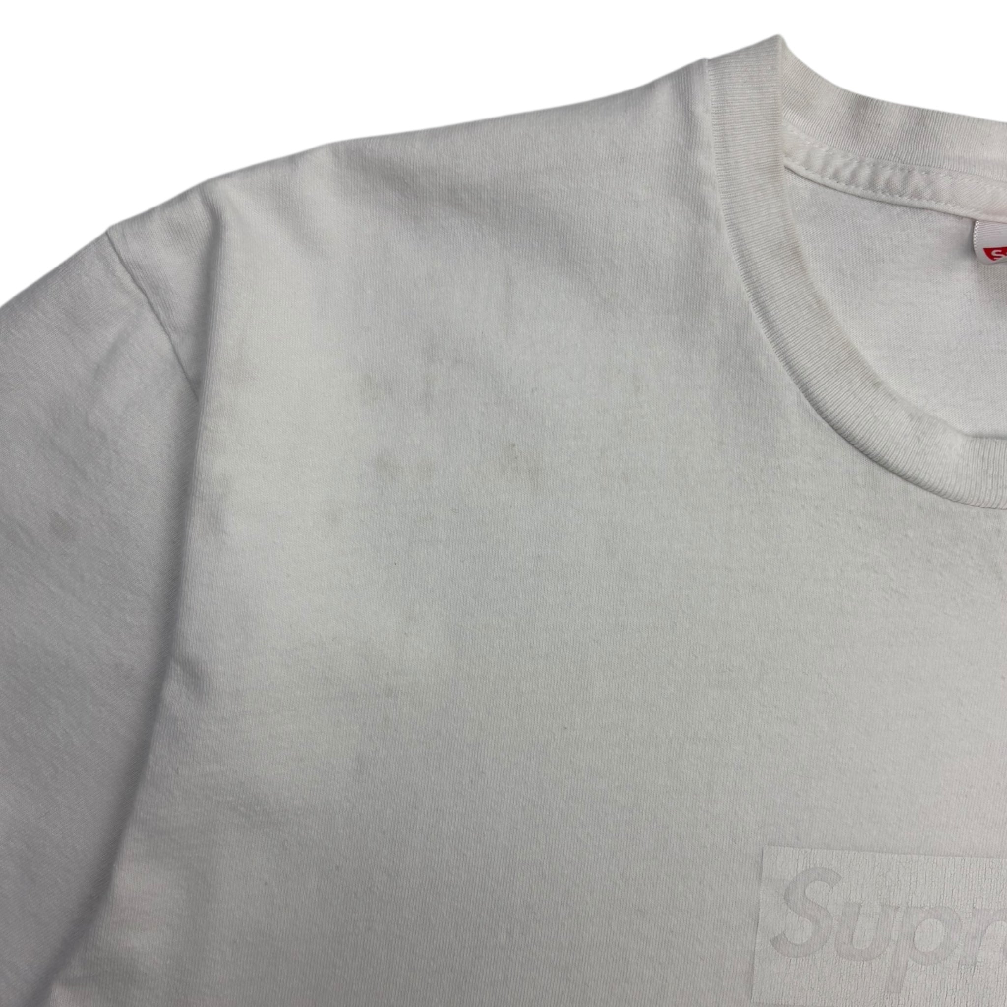 Supreme Tonal Box Logo Tee White