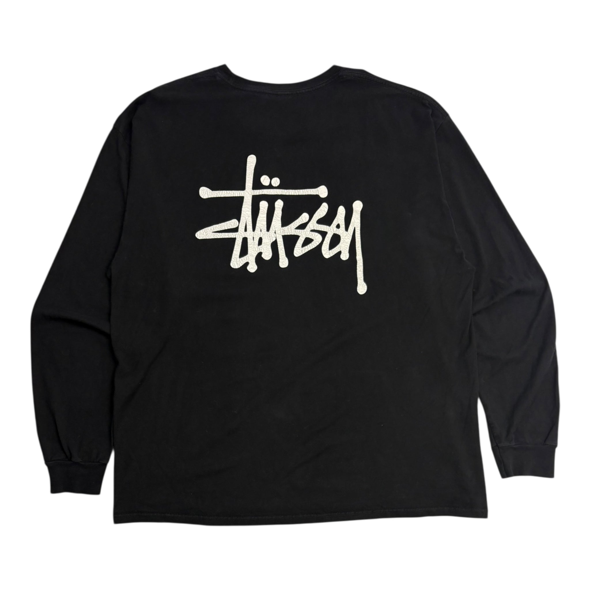 Stussy Basic Longsleeve T-Shirt Black