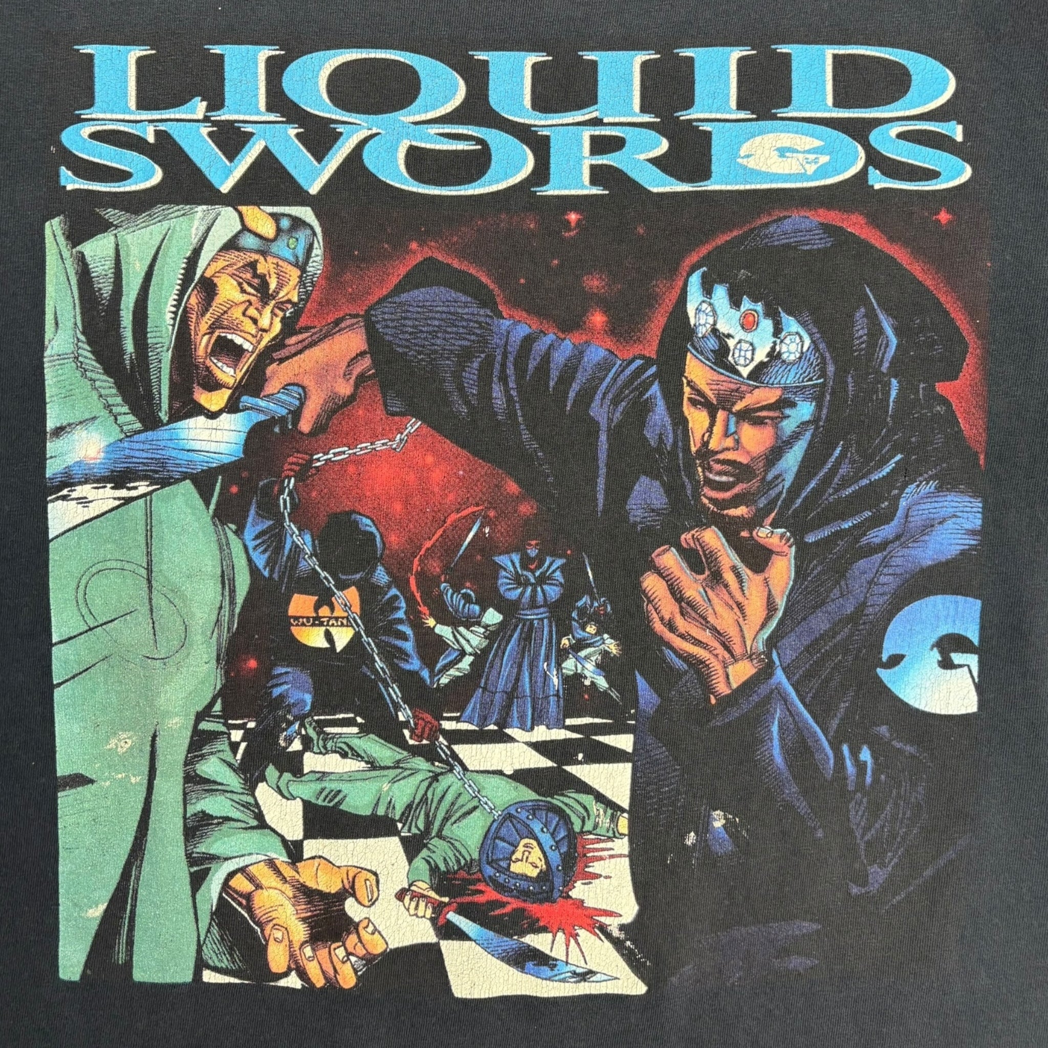 Supreme Liquid Swords Tee Black