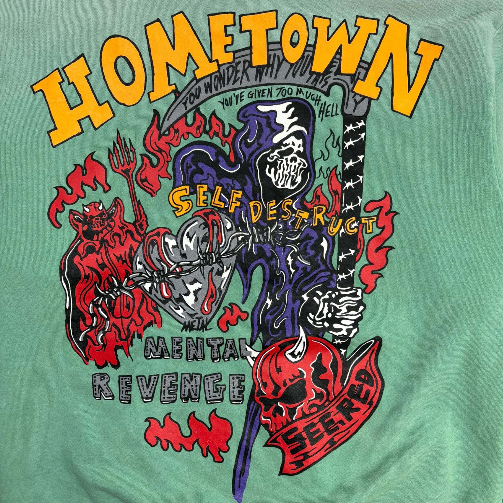 Warren Lotas “Hometown” Hoodie Green