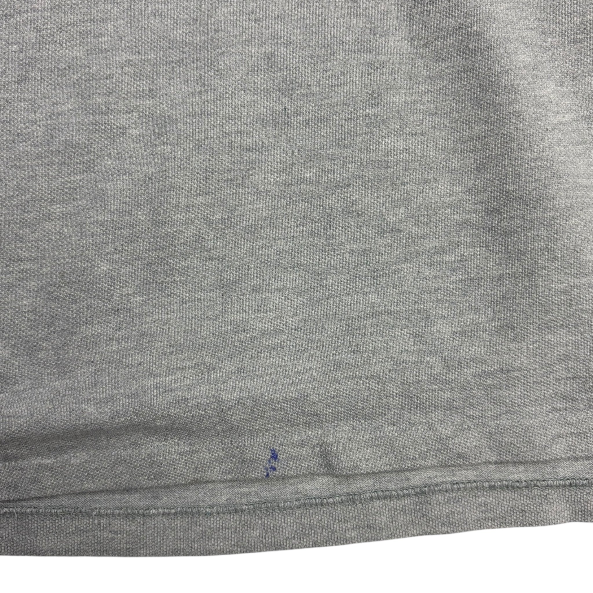 Vintage Polo Ralph Lauren Big Pony Collared Shirt Grey