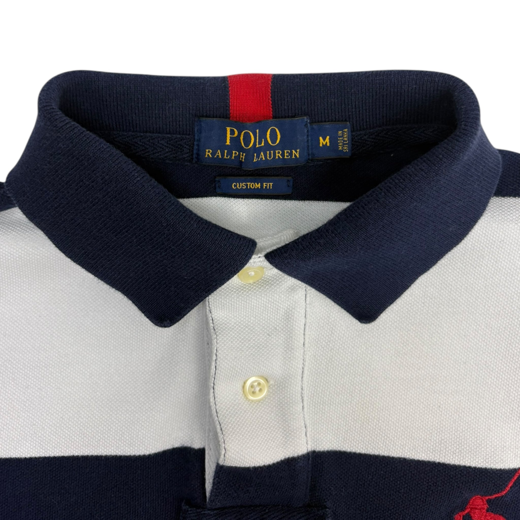Vintage Polo Ralph Lauren USA Big Pony Collared Shirt