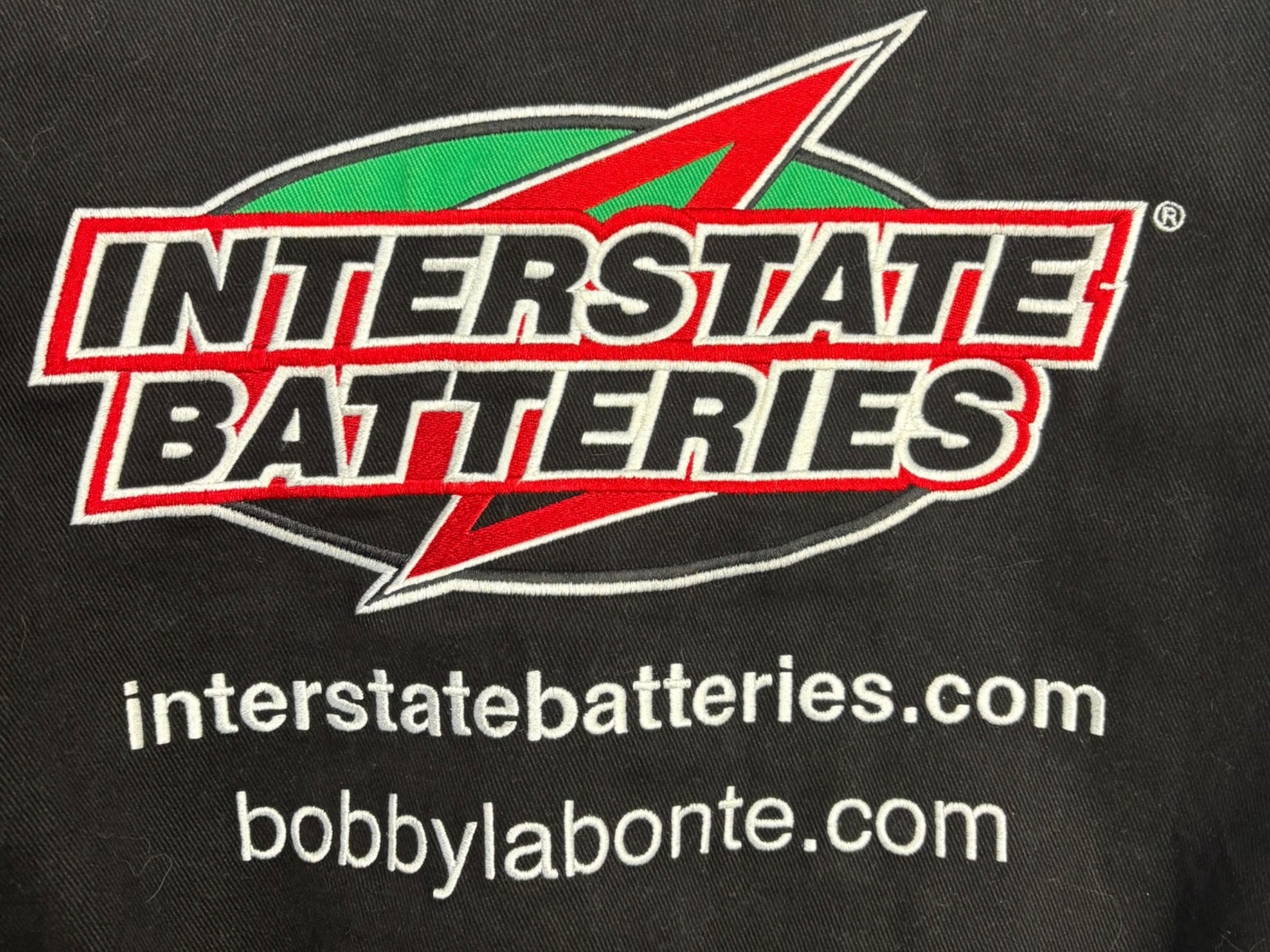 Vintage Interstate Batteries NASCAR Racing Jacket