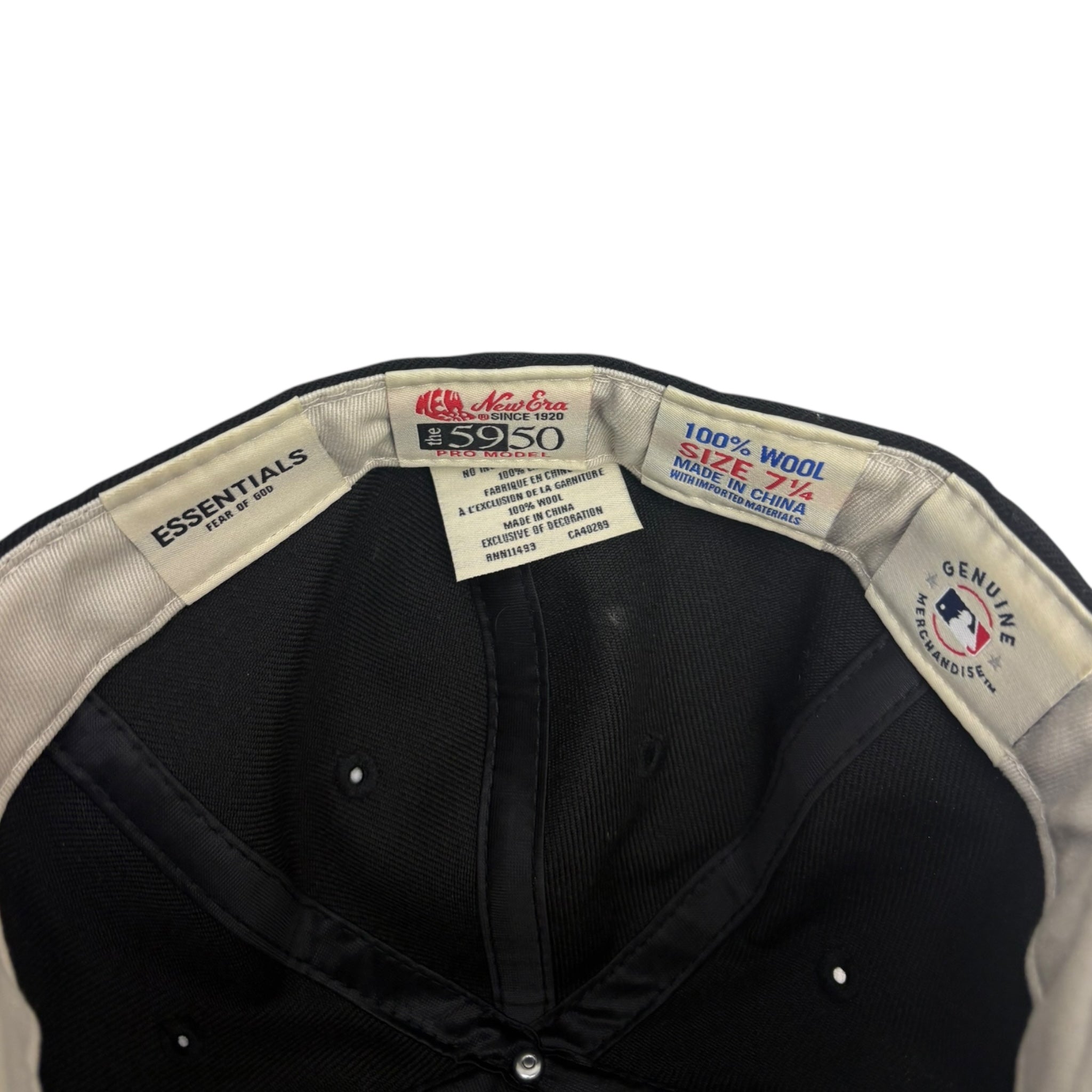 Fear Of God Fitted New Era Cap Black