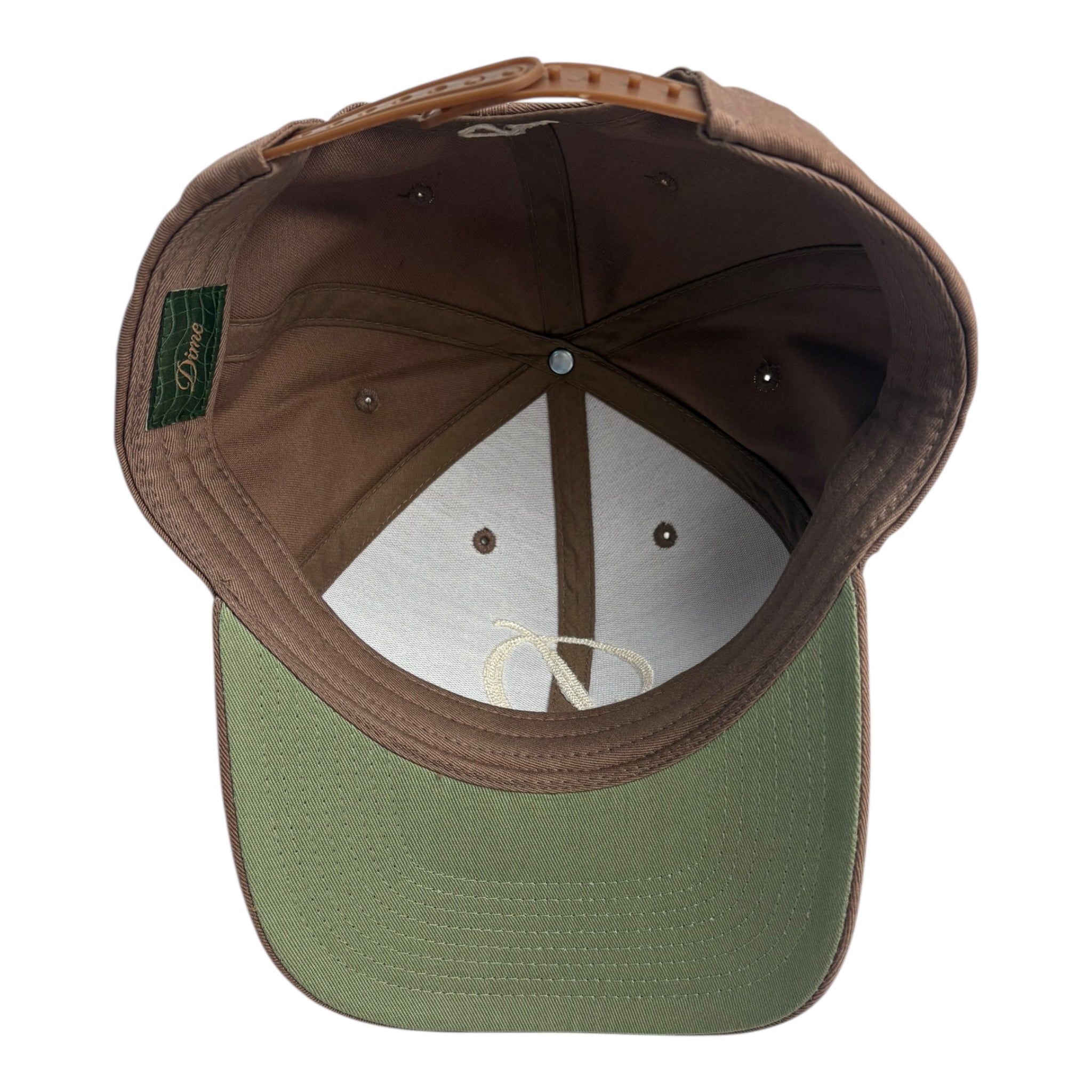 Dime Cursive D Full Fit Cap Tan