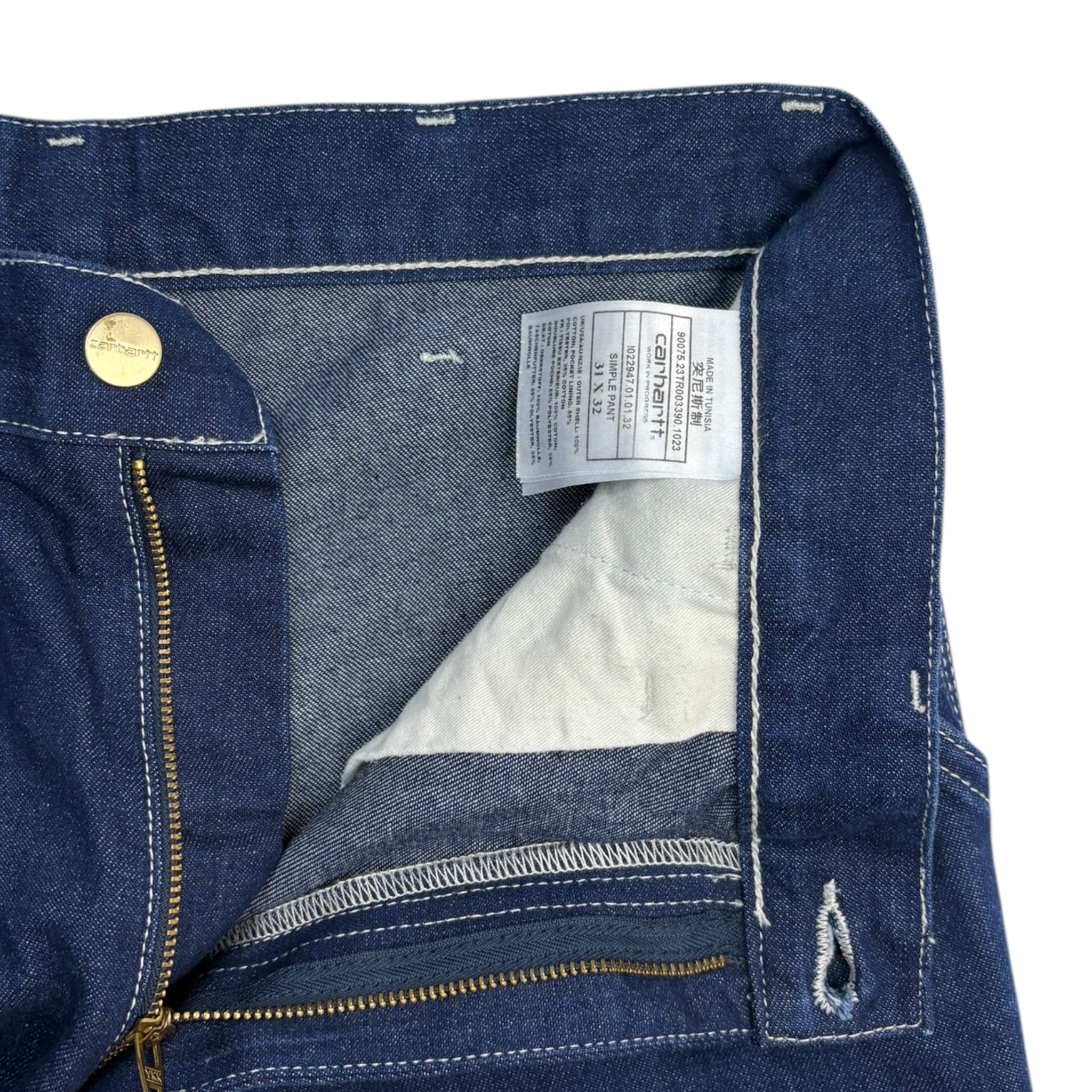 Carhartt W.I.P Denim Dark Wash Pants