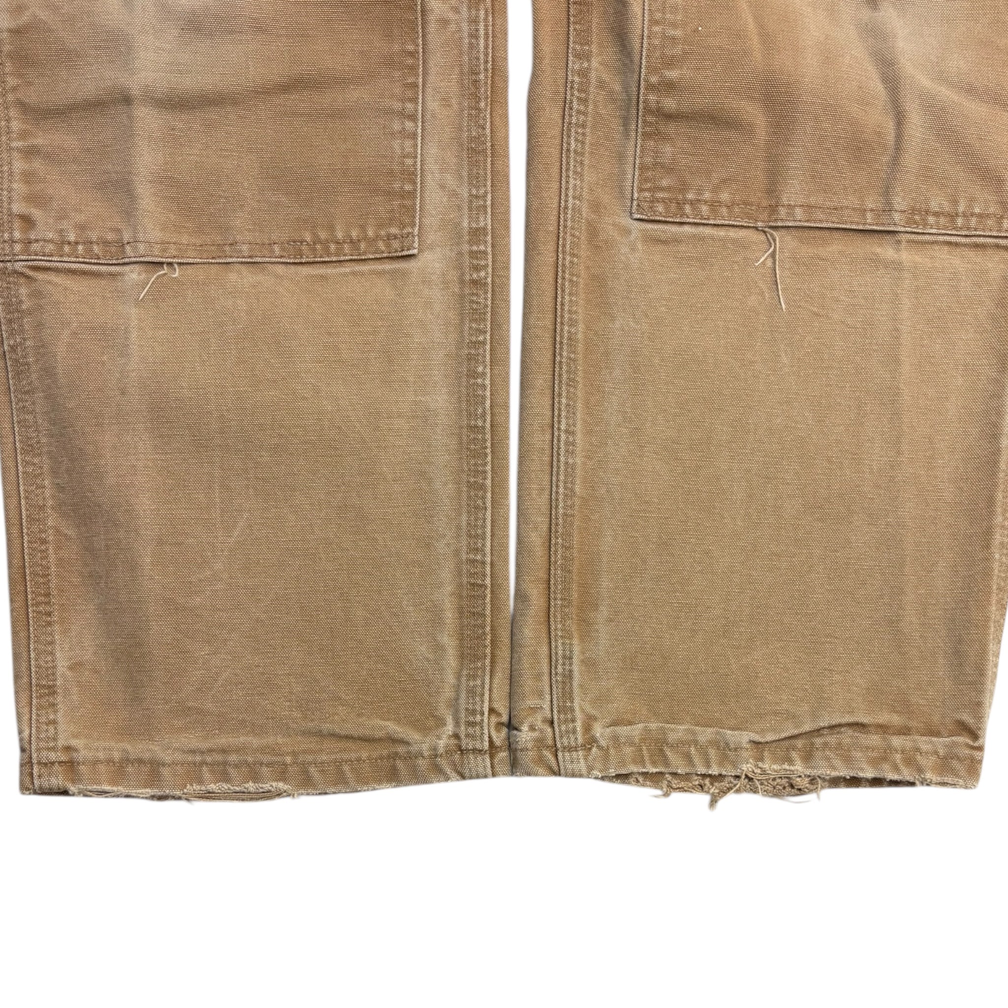 Vintage Beige Dungaree Fit Double Knee