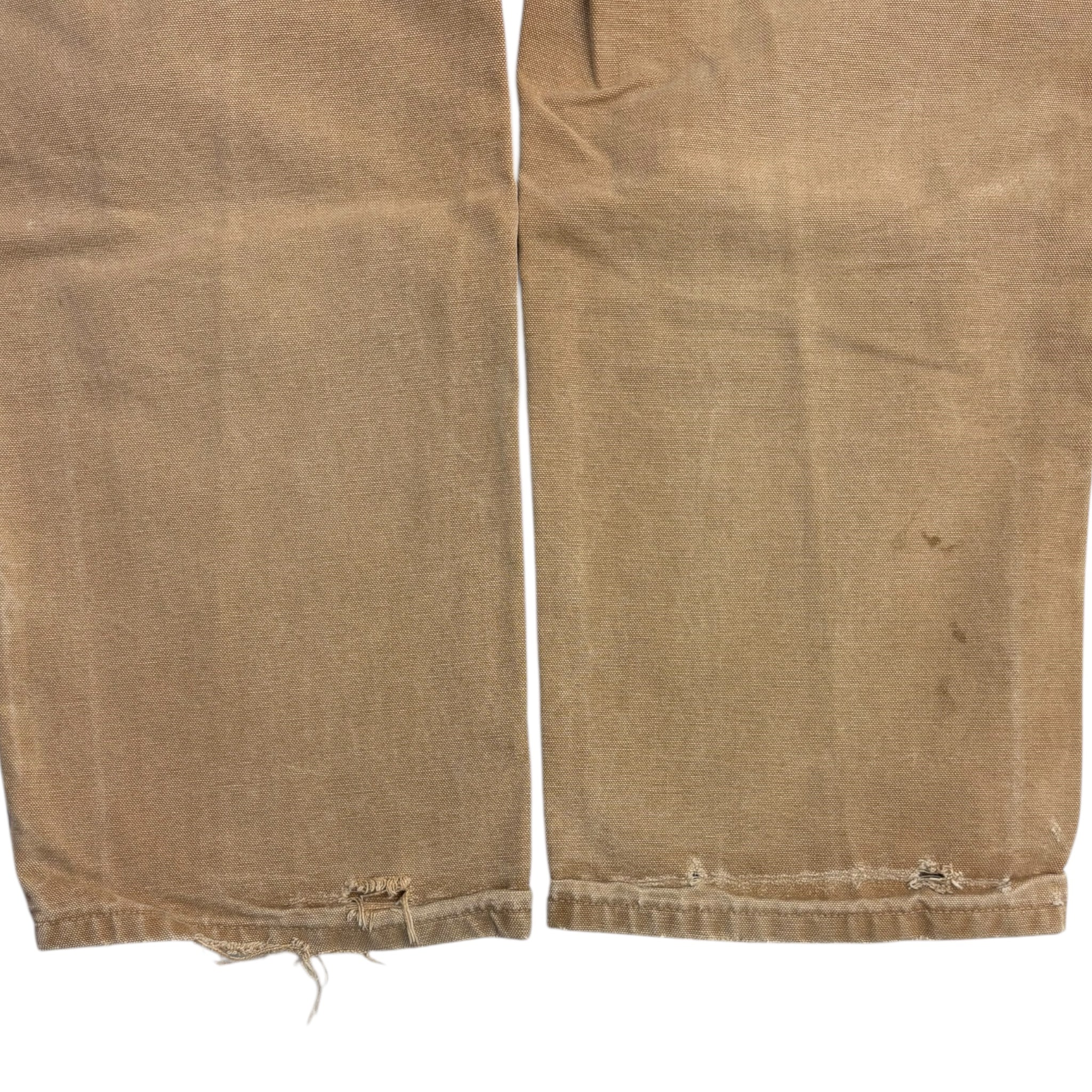 Vintage Beige Dungaree Fit Double Knee
