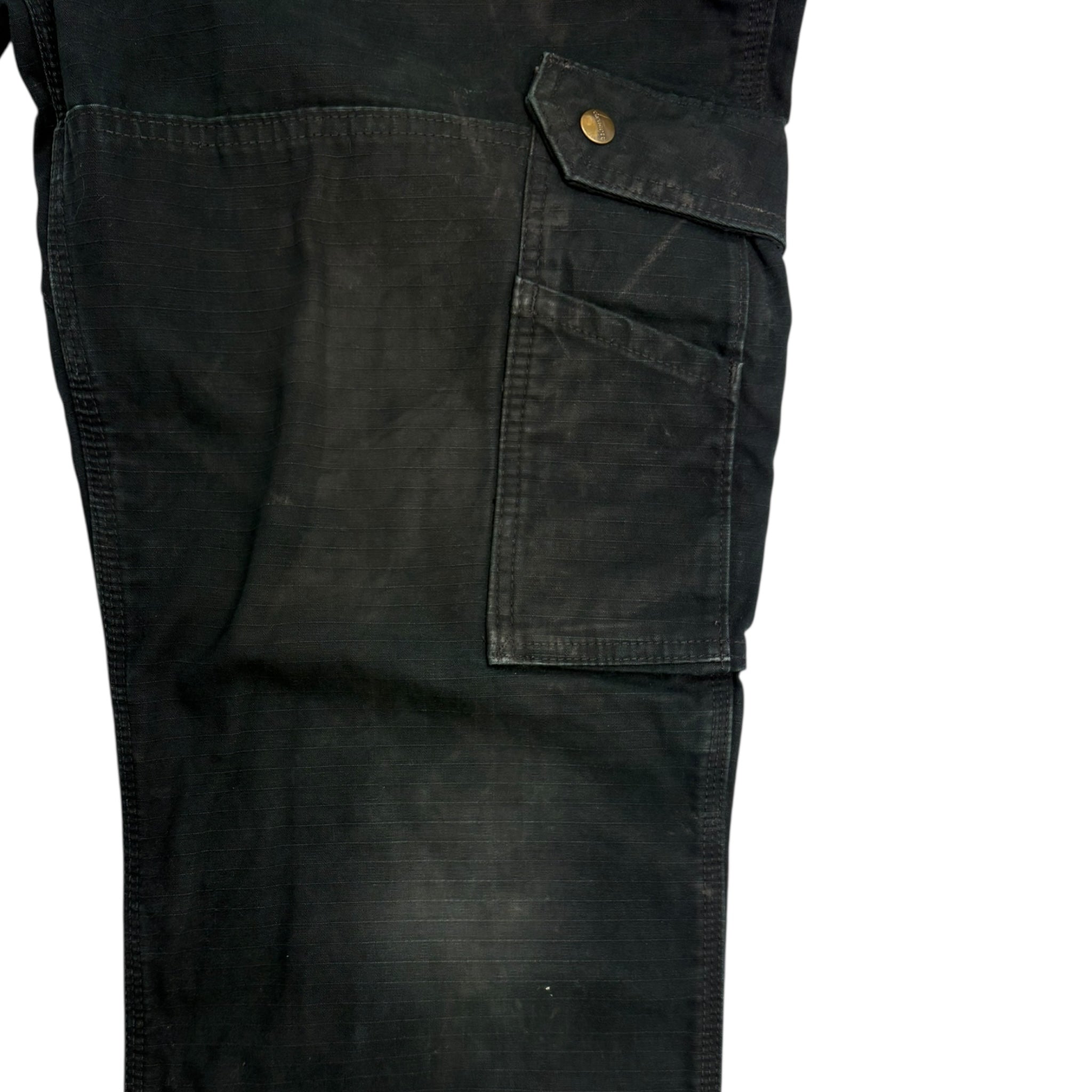 Vintage Black Carhartt Relaxed Fit Cargo Pants