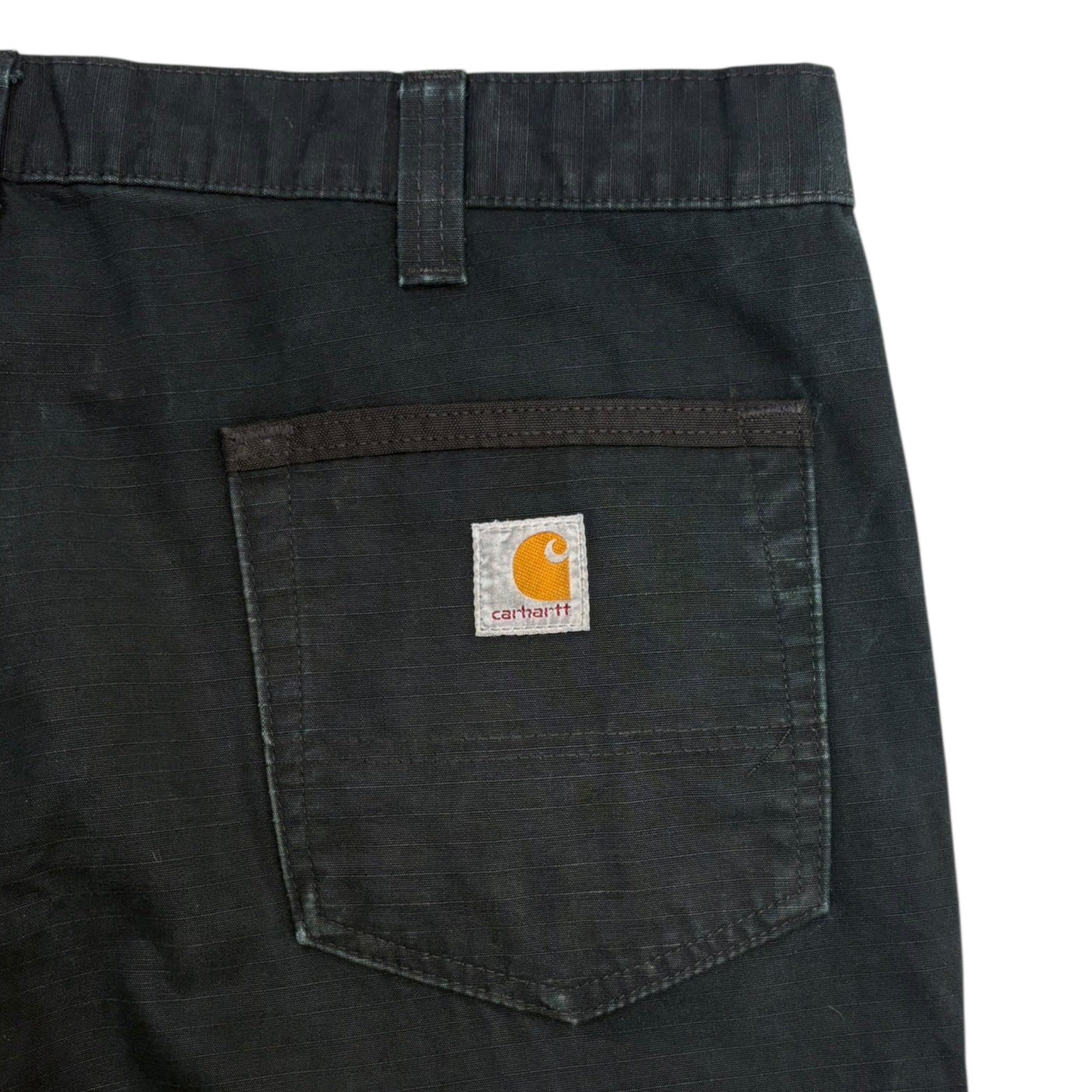 Vintage Black Carhartt Relaxed Fit Cargo Pants