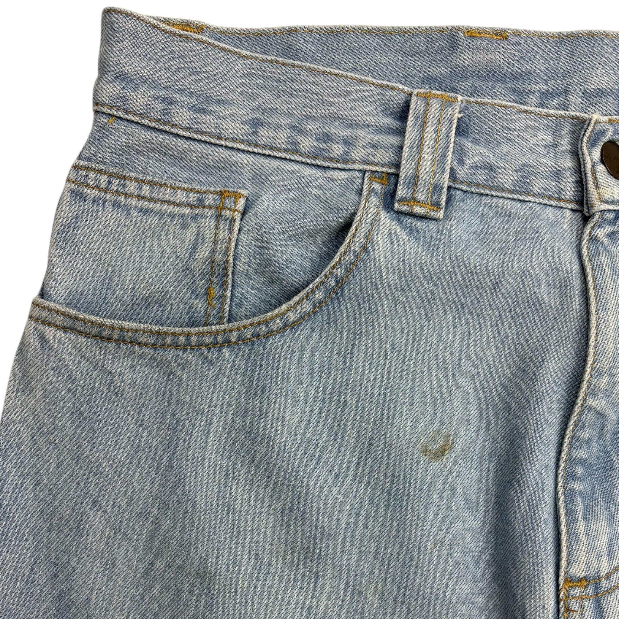 Vintage Carhartt W.I.P Light Wash Denim Pants