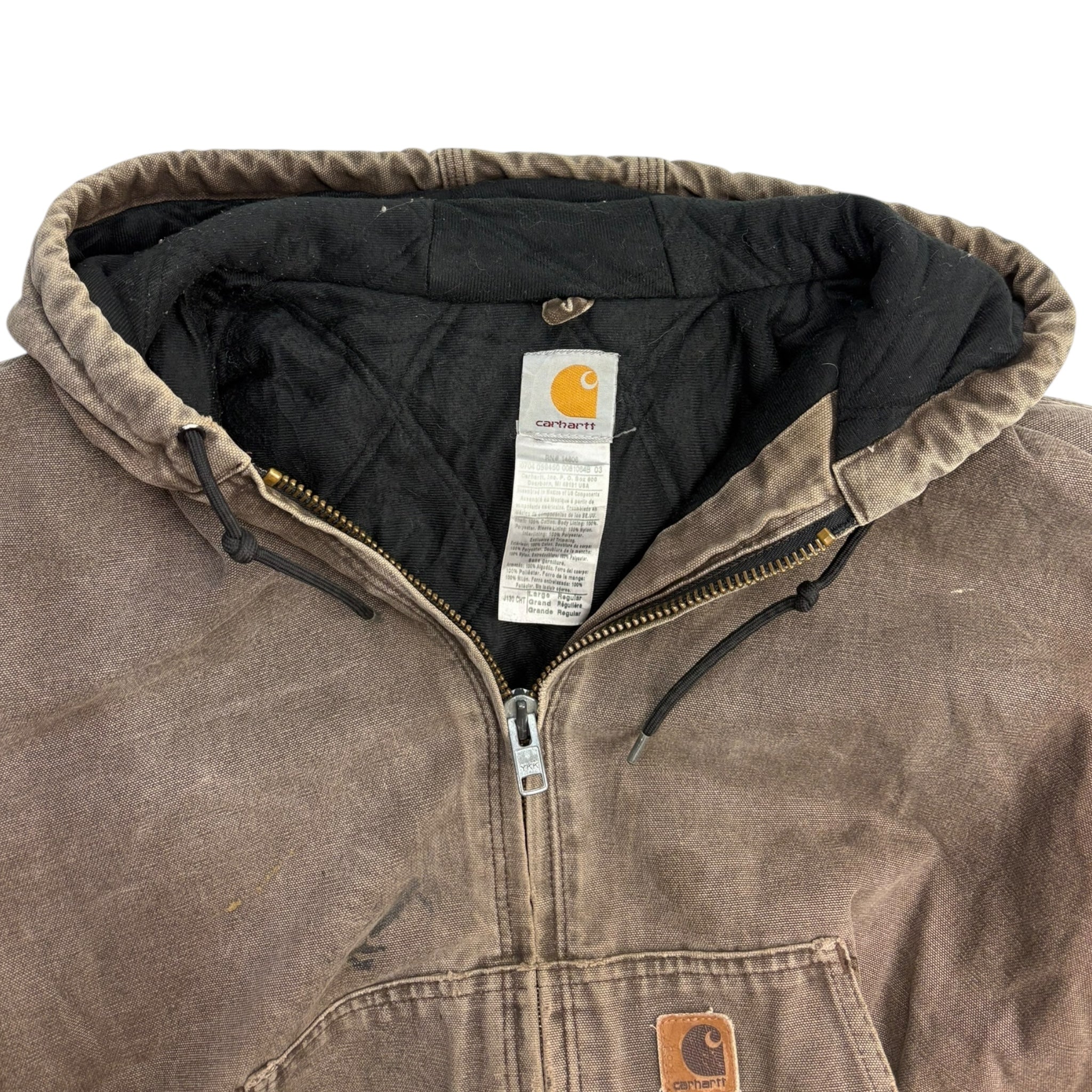 Vintage Faded Brown Carhartt Active Jacket
