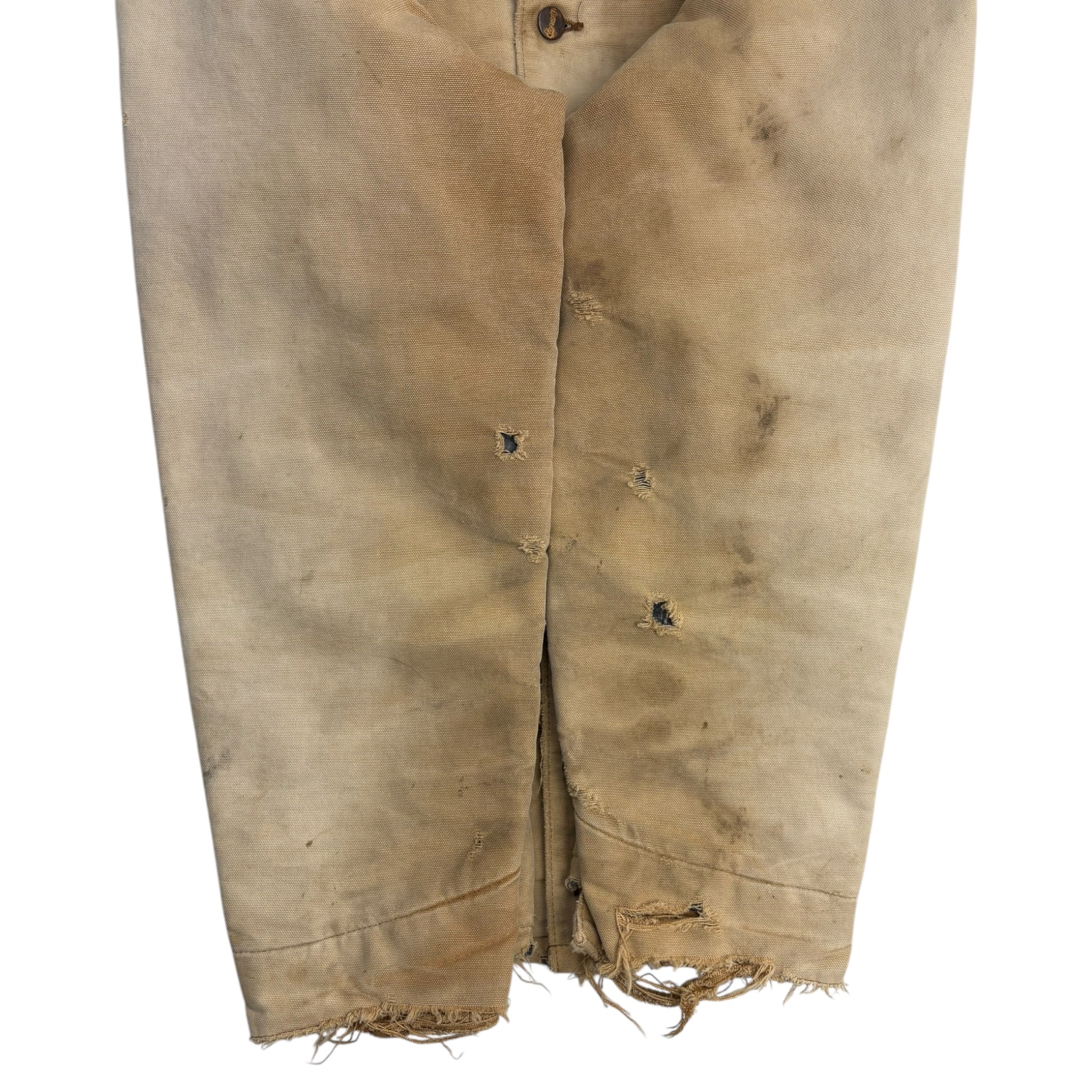 Vintage Beige Carhartt Chore Jacket