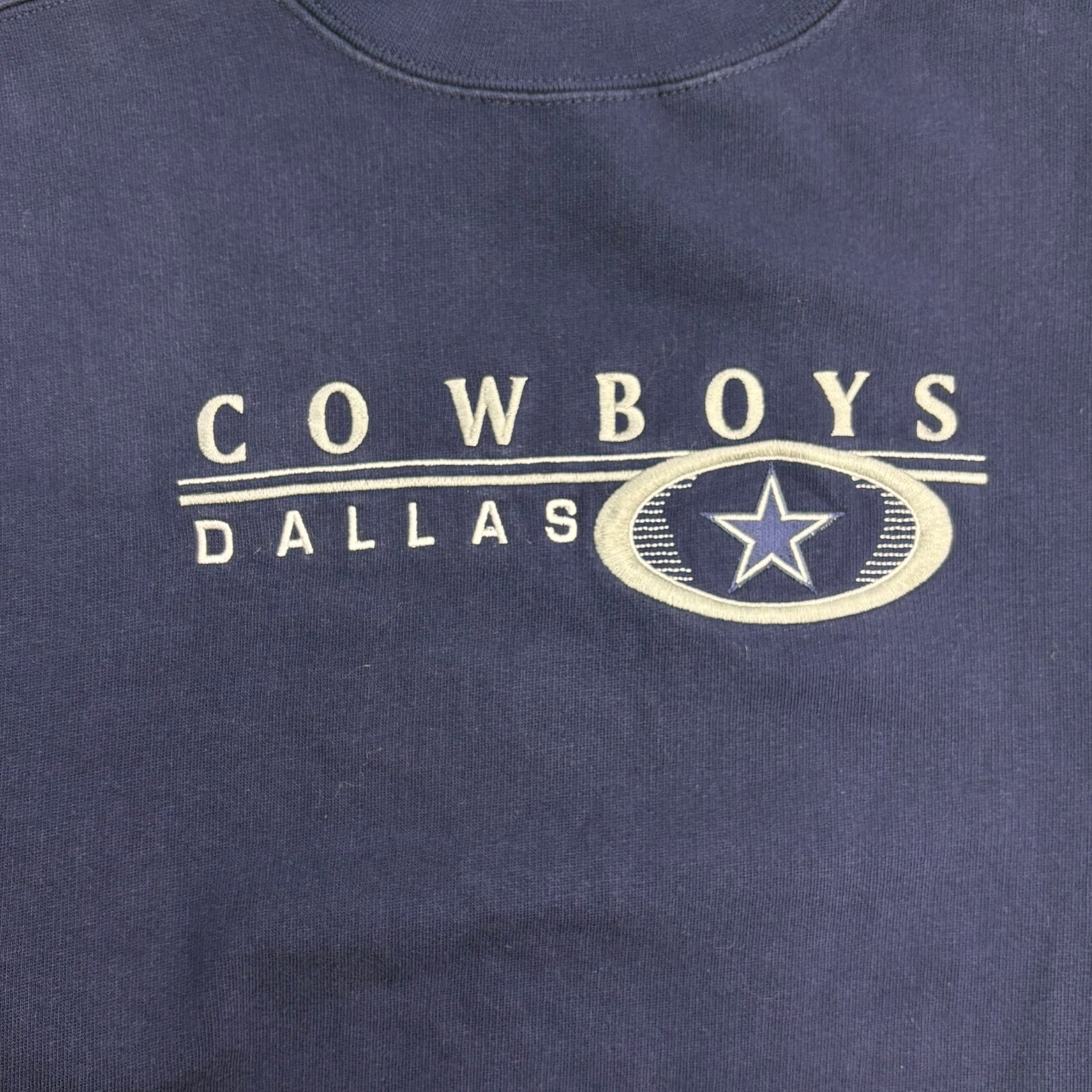 Vintage Dallas Cowboys NFL Embroidered Crewneck