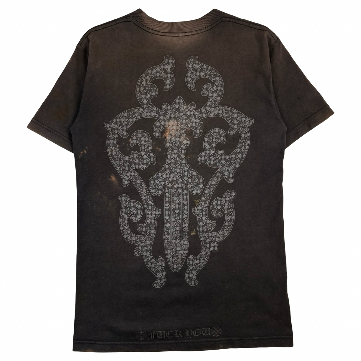 Vintage Chrome Hearts Dagger Vines Pocket T-Shirt
