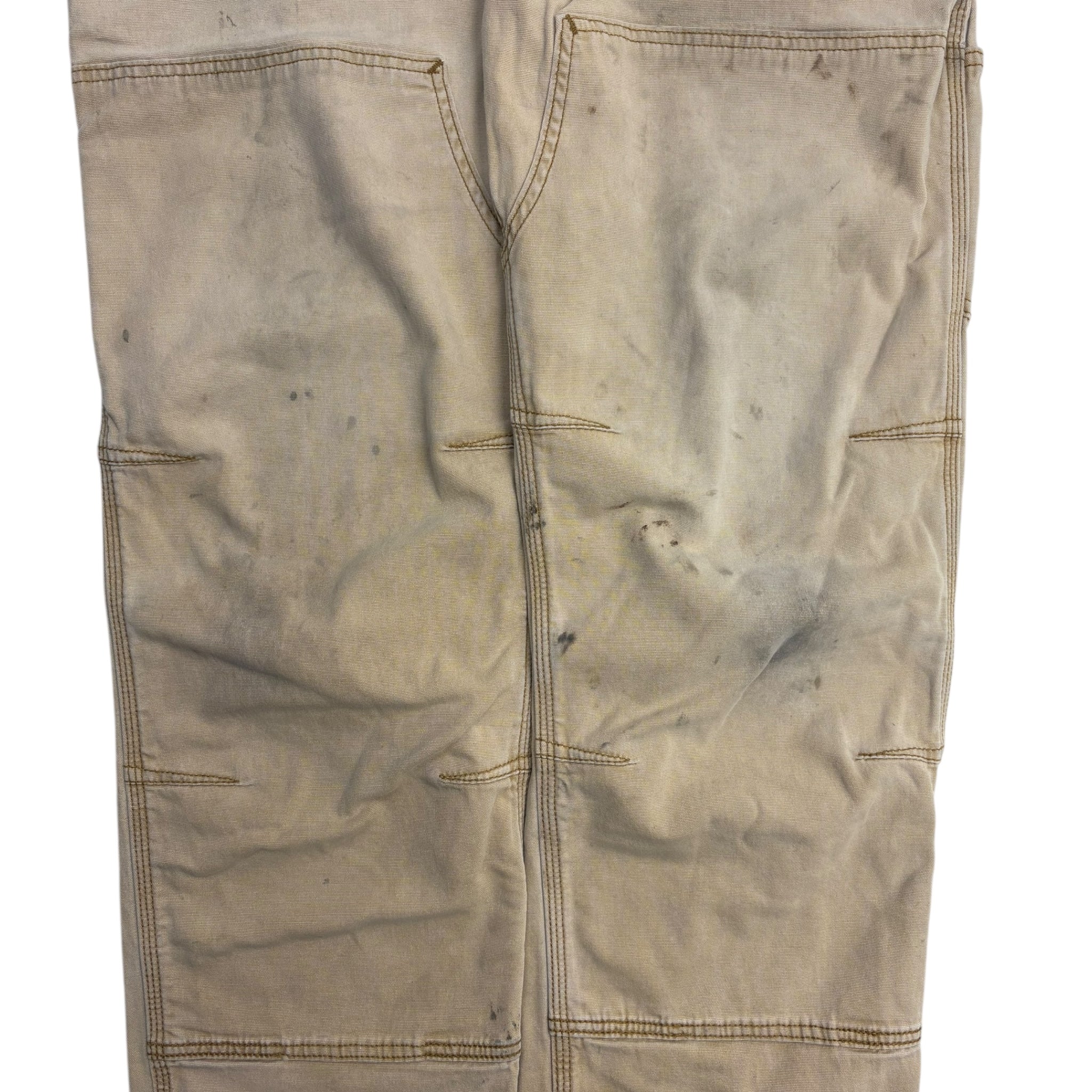 Vintage Carhartt Double Knees Faded Beige