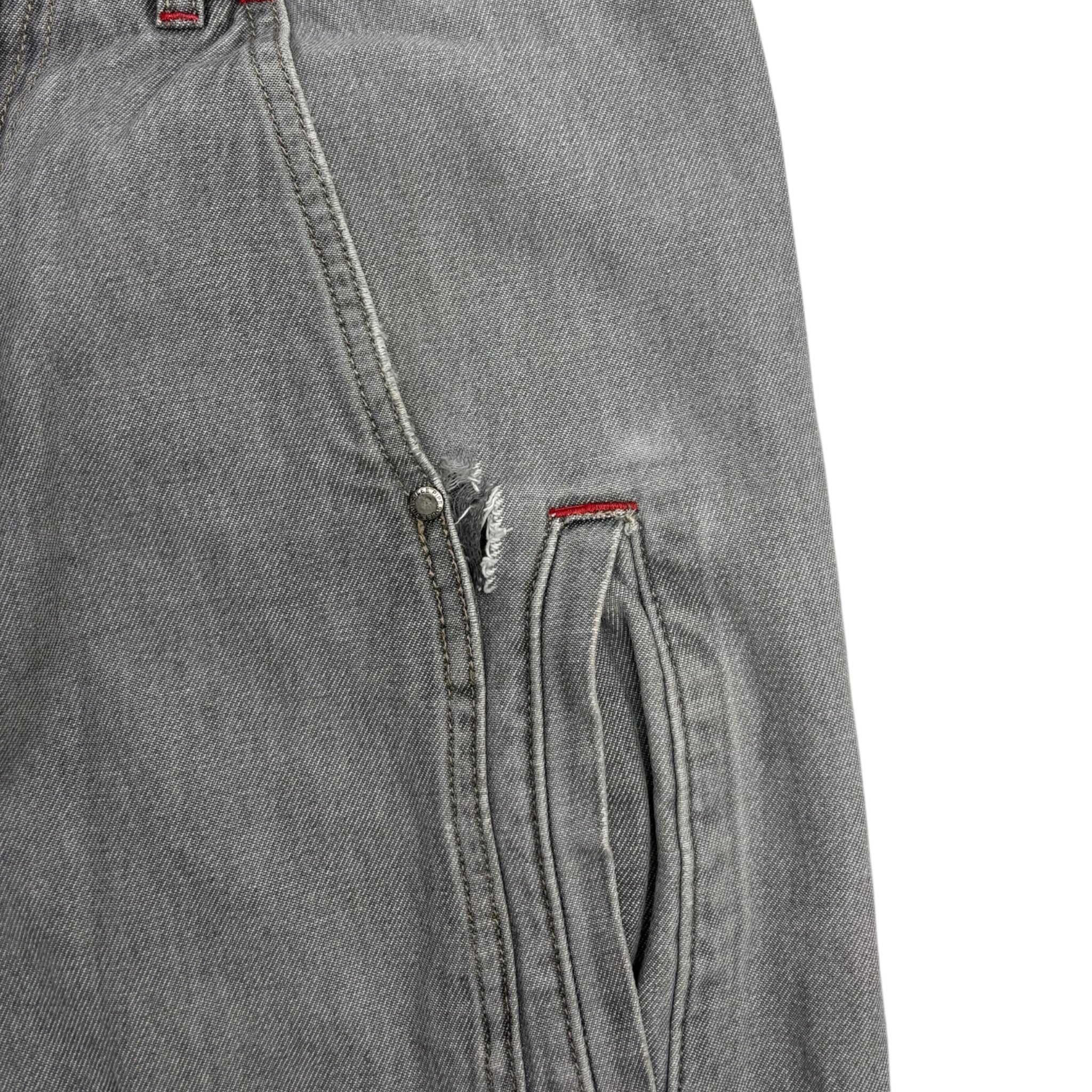 Vintage Lee Pipes U.S.A Grey Denim Pant