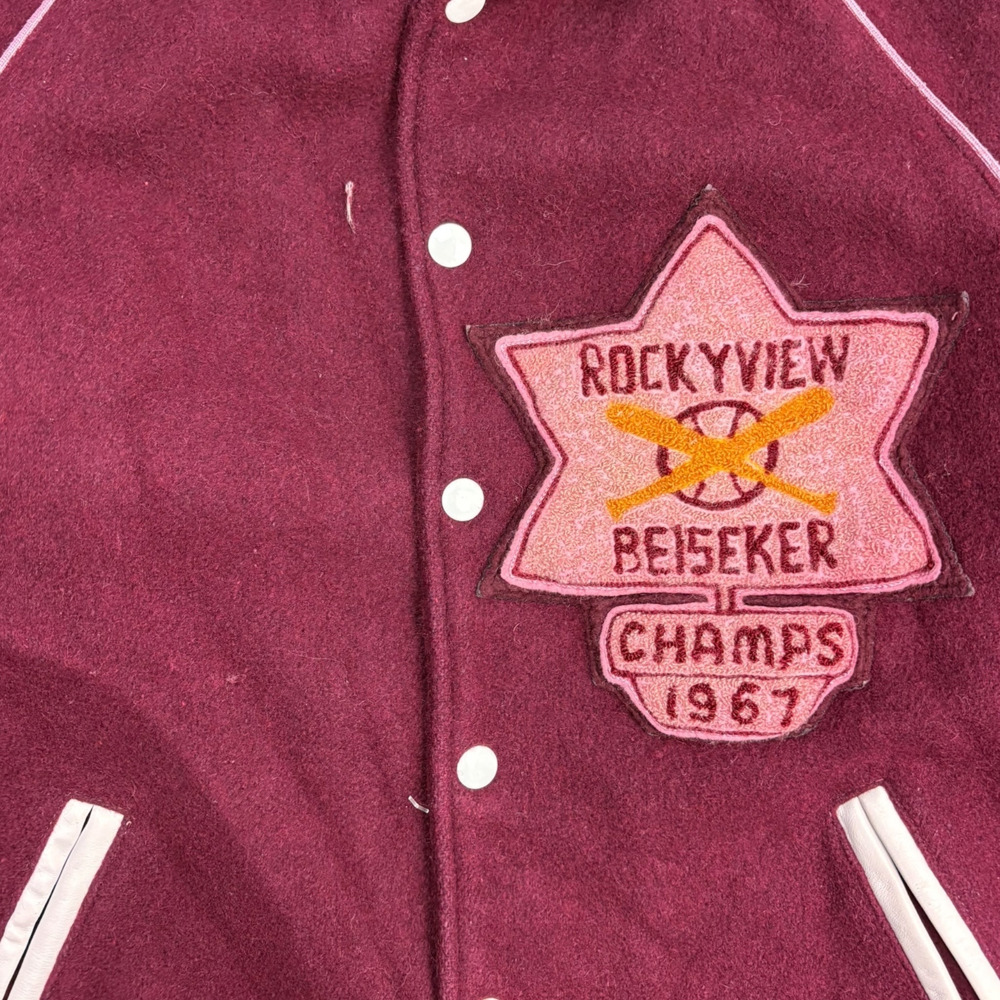 1967 Rockyview Beisker Champs Varsity Coach Jacket