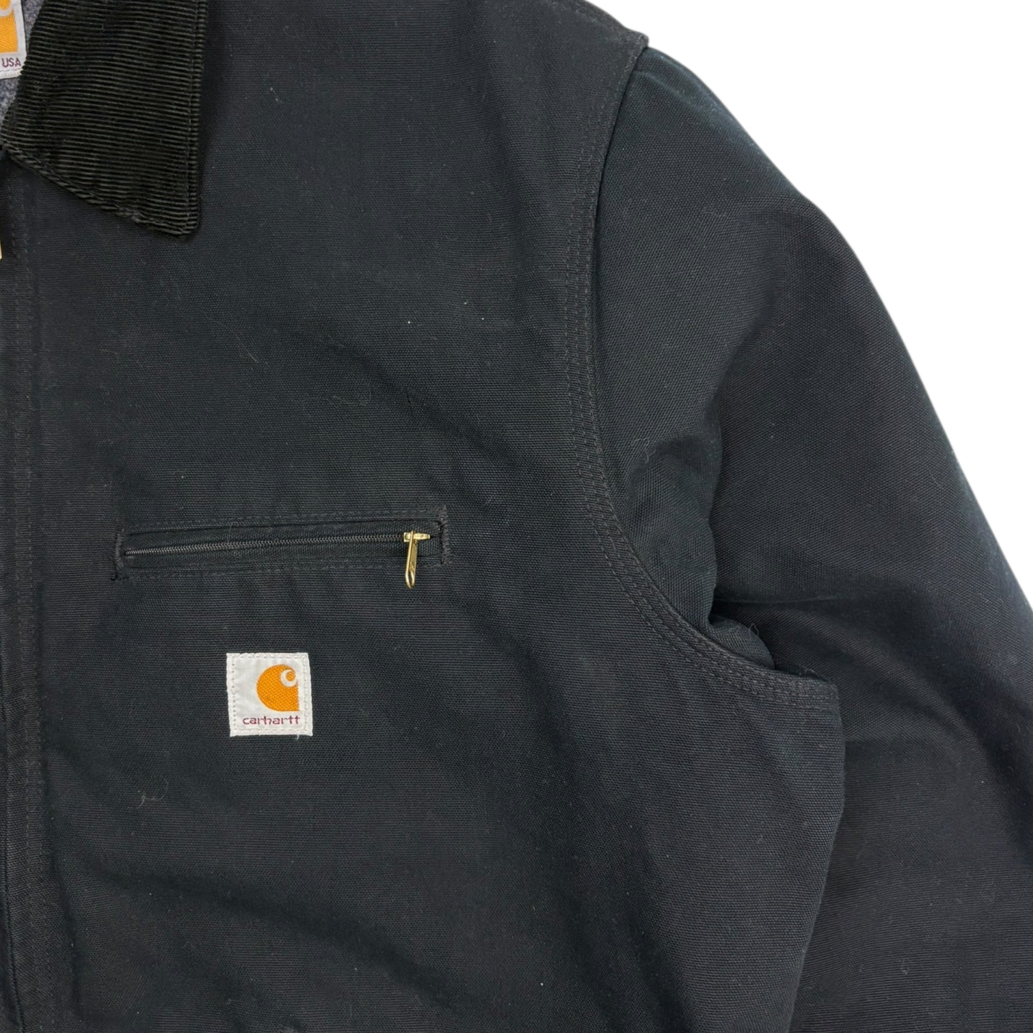 Carhartt Detroit Black Jacket by Waiward Steel