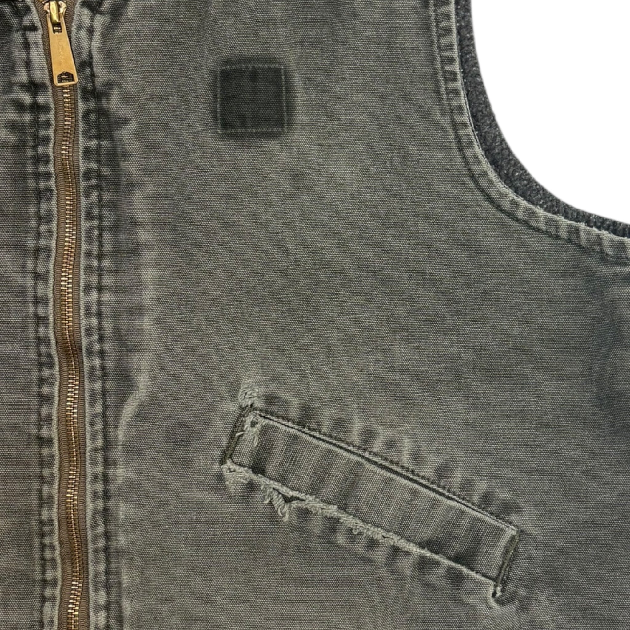 Carhartt Distressed Sherpa Lined Carhartt Vest