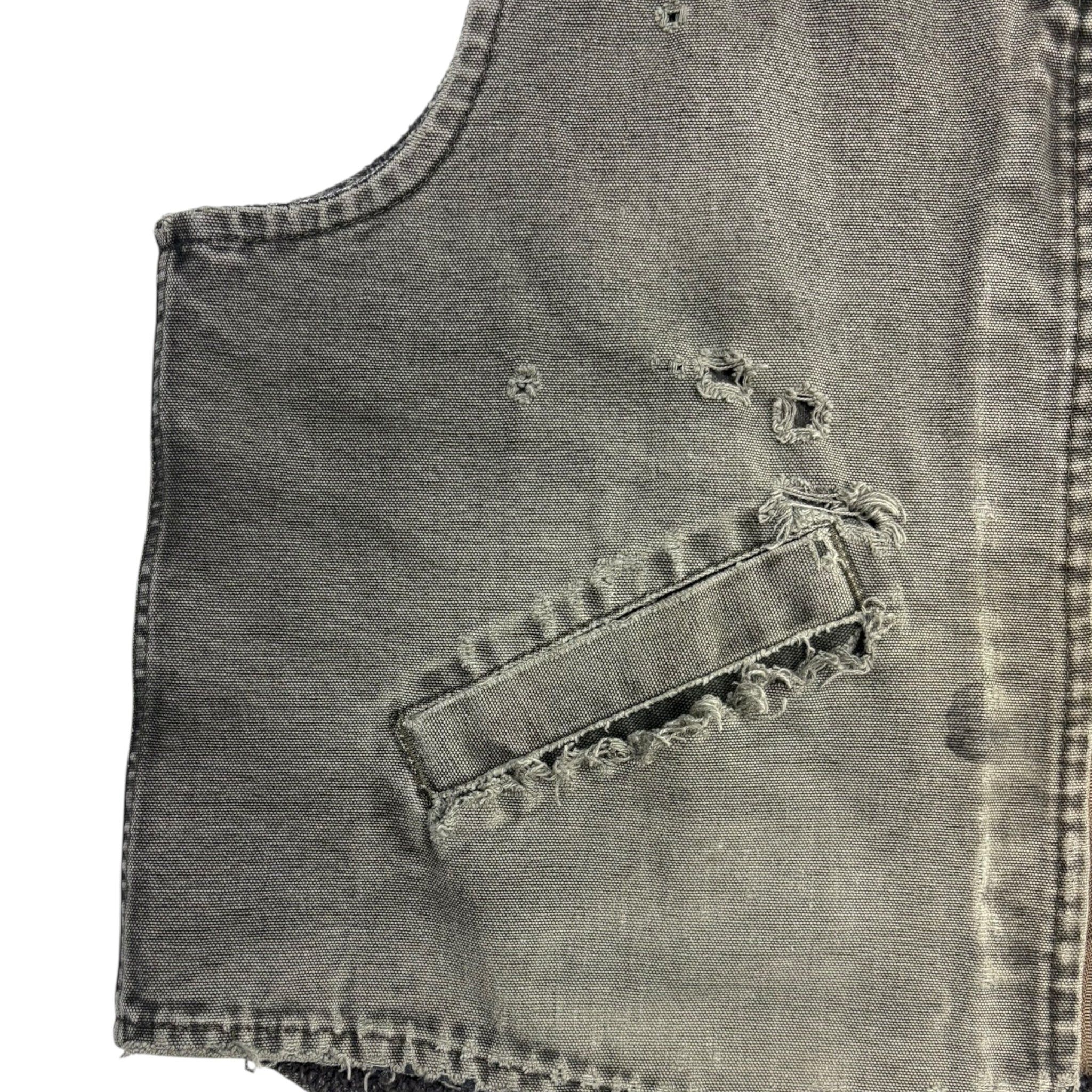 Carhartt Distressed Sherpa Lined Carhartt Vest