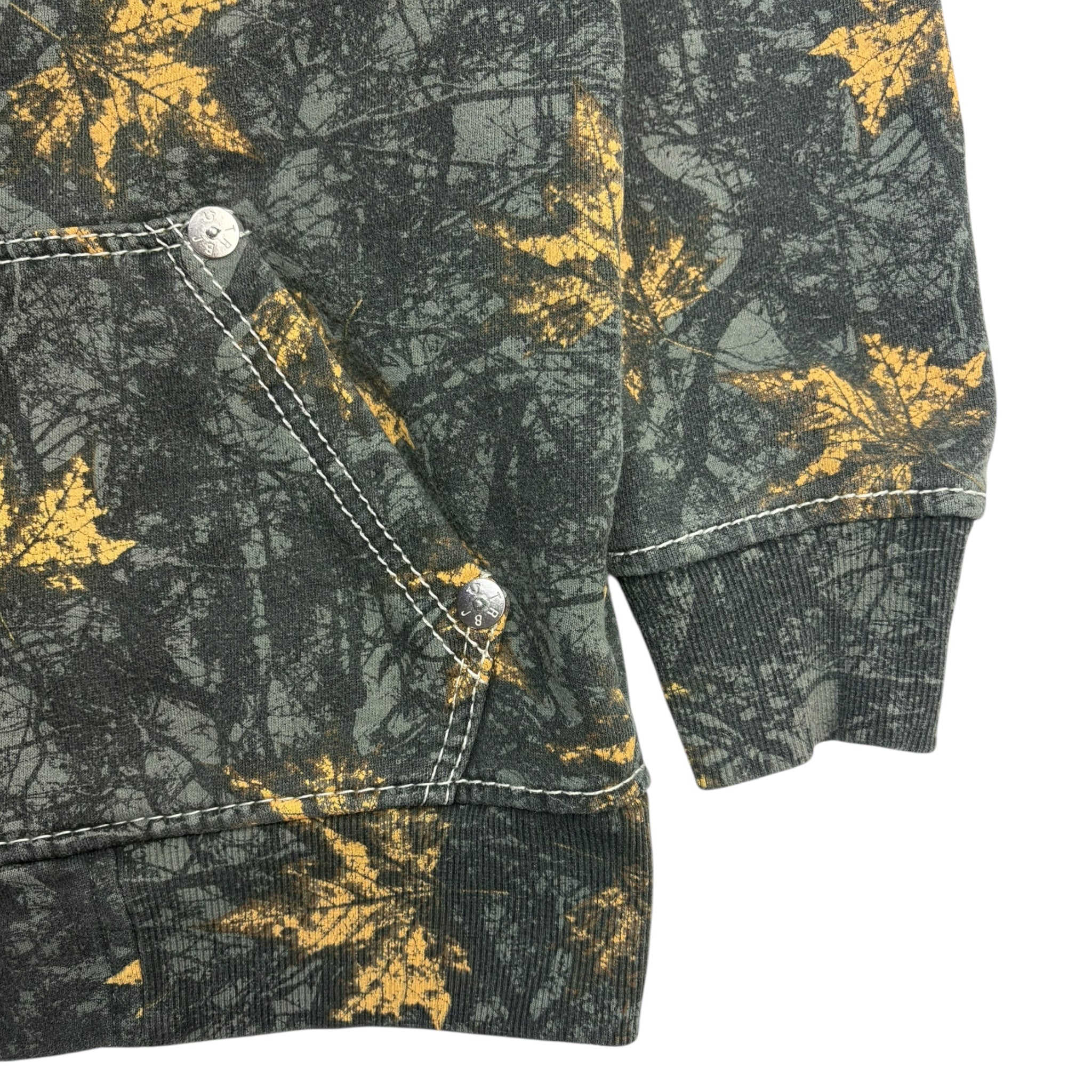 Y2K True Religion x Realtree Camo Zip Up Hoodie
