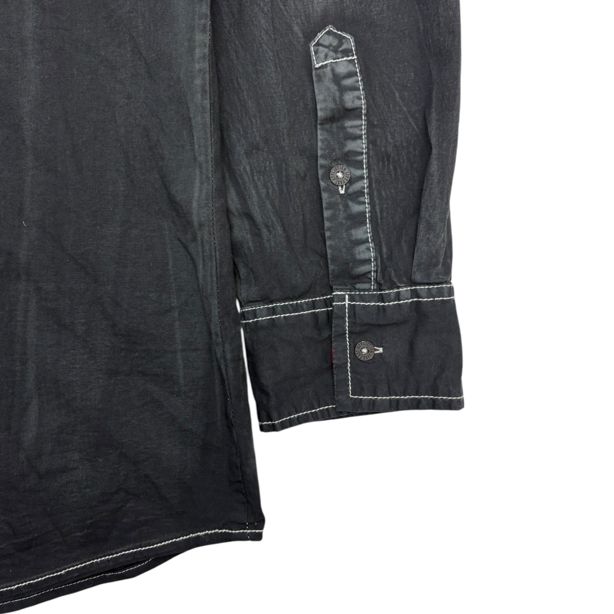 Y2K Affliction Black Label Button-Up Shirt