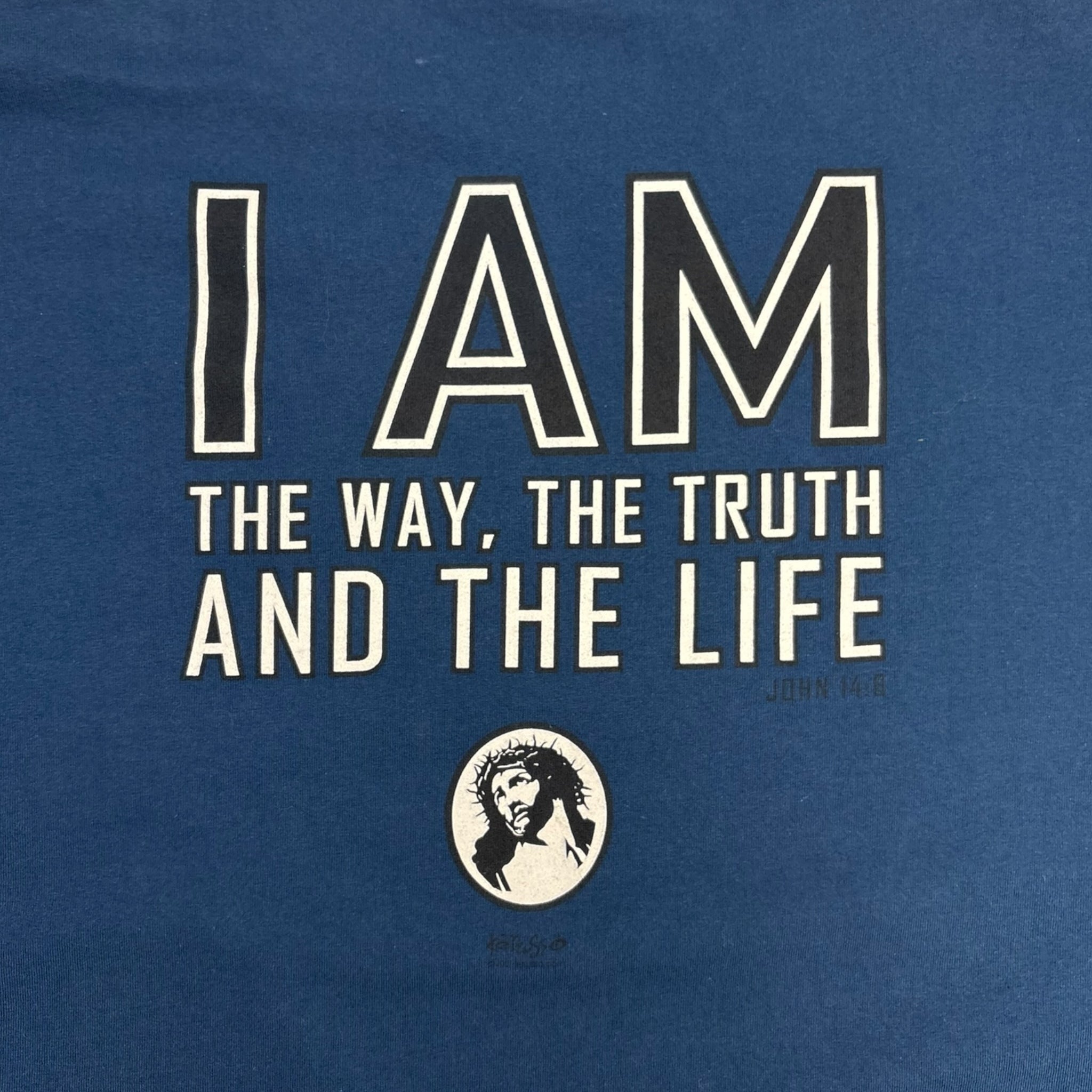 Vintage “Who Do You Say That I Am?” Jesus T-Shirt
